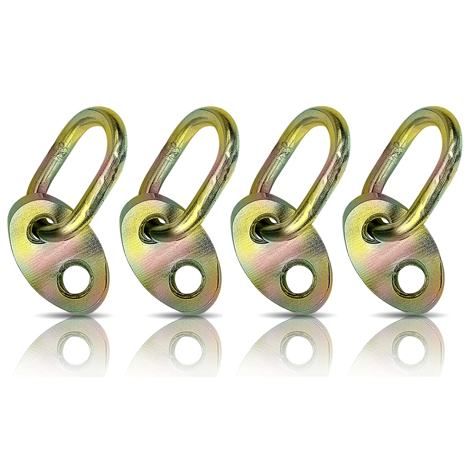 NOVINO 7100 Engine Lifting Bracket Set,5,500 lb Capacity Engine Lift Bracket Kit for Use with Load Levelers and Slings-4 Sets,Co