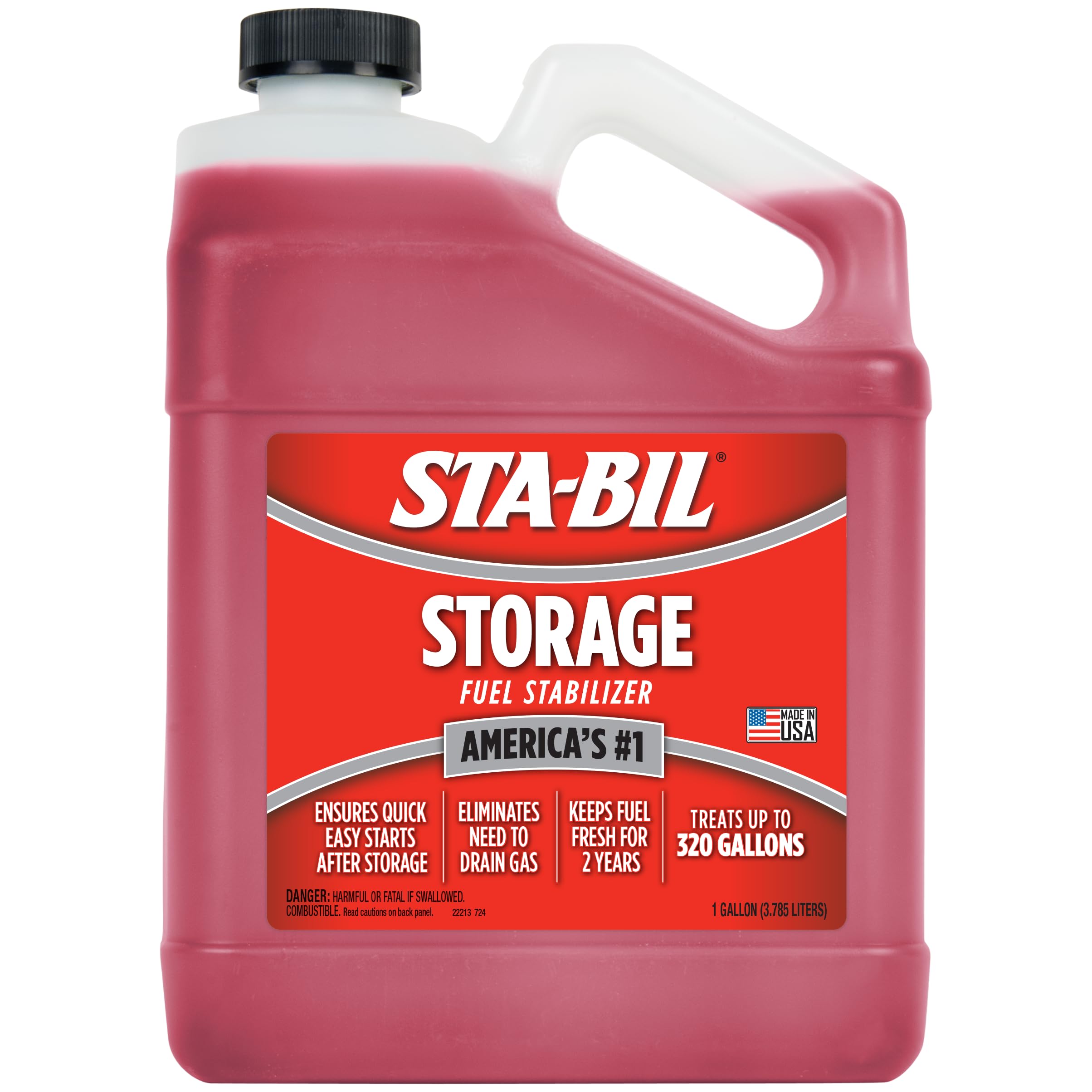 STABIL Storage Fuel Stabilizer | Keeps Fuel Fresh for 24 Months, Prevents Corrosion, Gasoline Treatment Fuel Additive that Prot