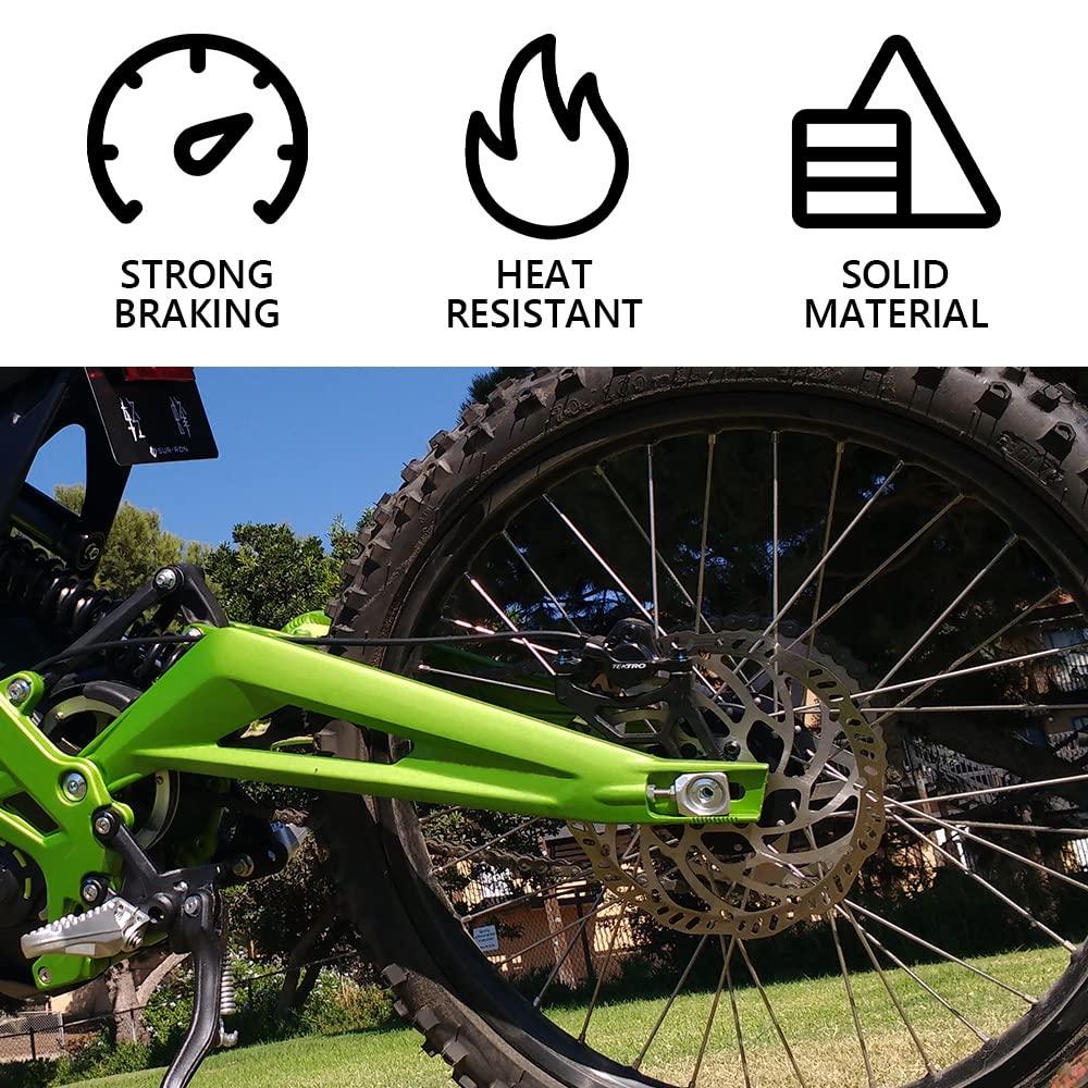 Jfg Racing Motorcycle Sur Ron Dirt Bike Rear Brake Disc Brake Rotor For Surron Segway X260/X160 Light Bee S/X Electric Dirt Bike