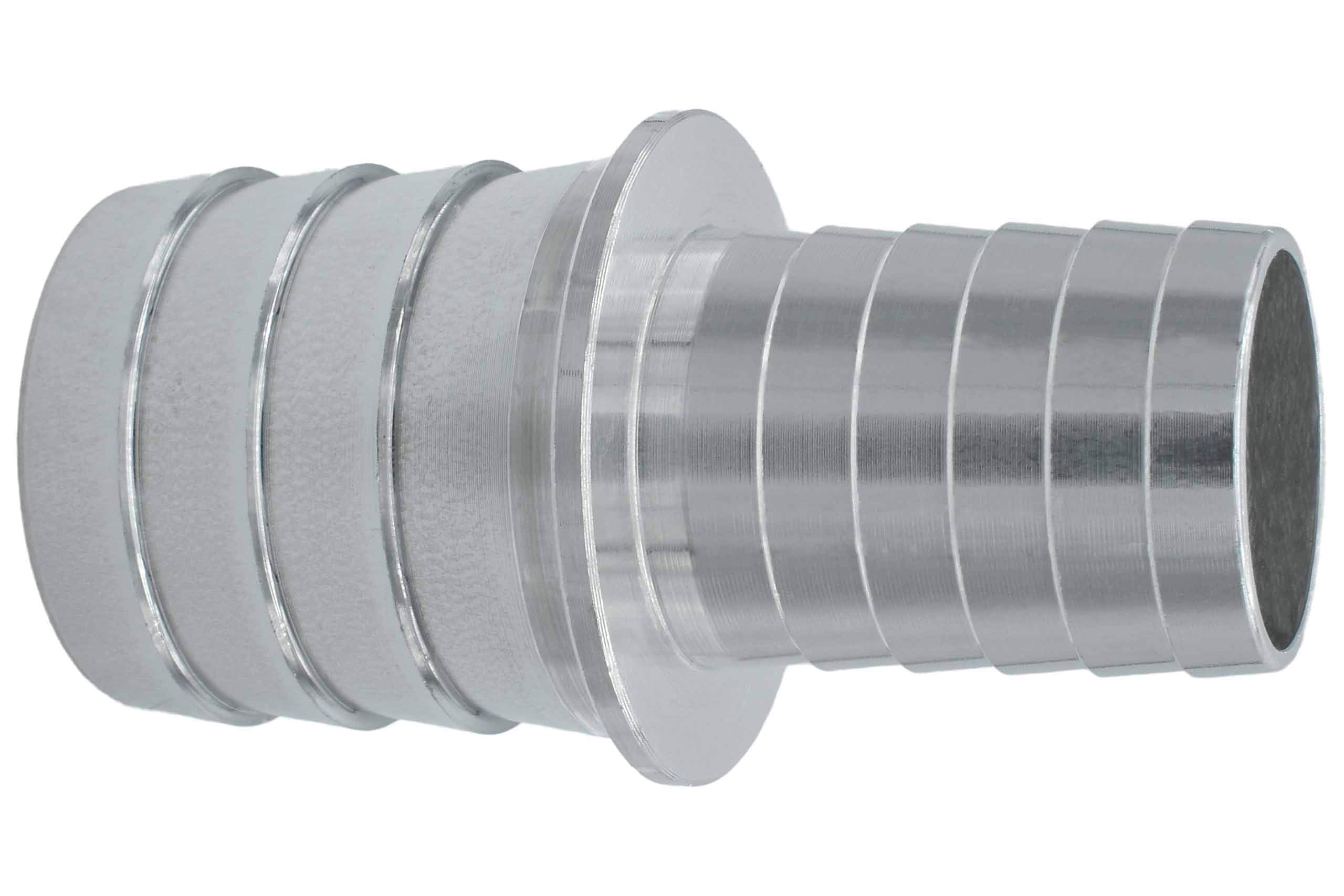 ICT Billet 1-1/4'' to 1-1/2'' Inch Hose Barb Splice Coupler Repair Reducer Fitting Adapter Connector Radiator Coolant Intercoole
