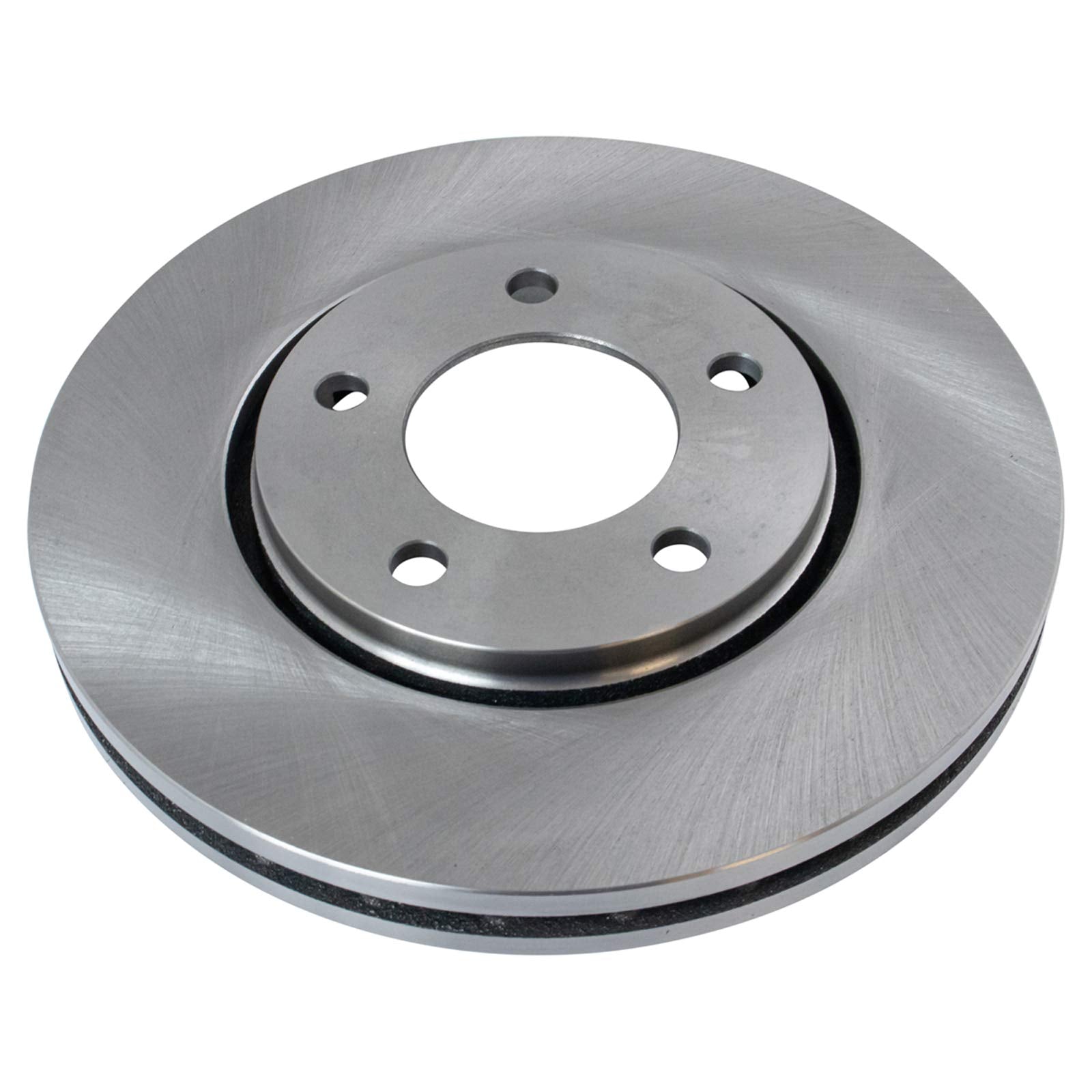 Trq Front Brake Pad & Rotor Kit Semi-Metallic Compatible With 2006 Dodge Grand Caravan