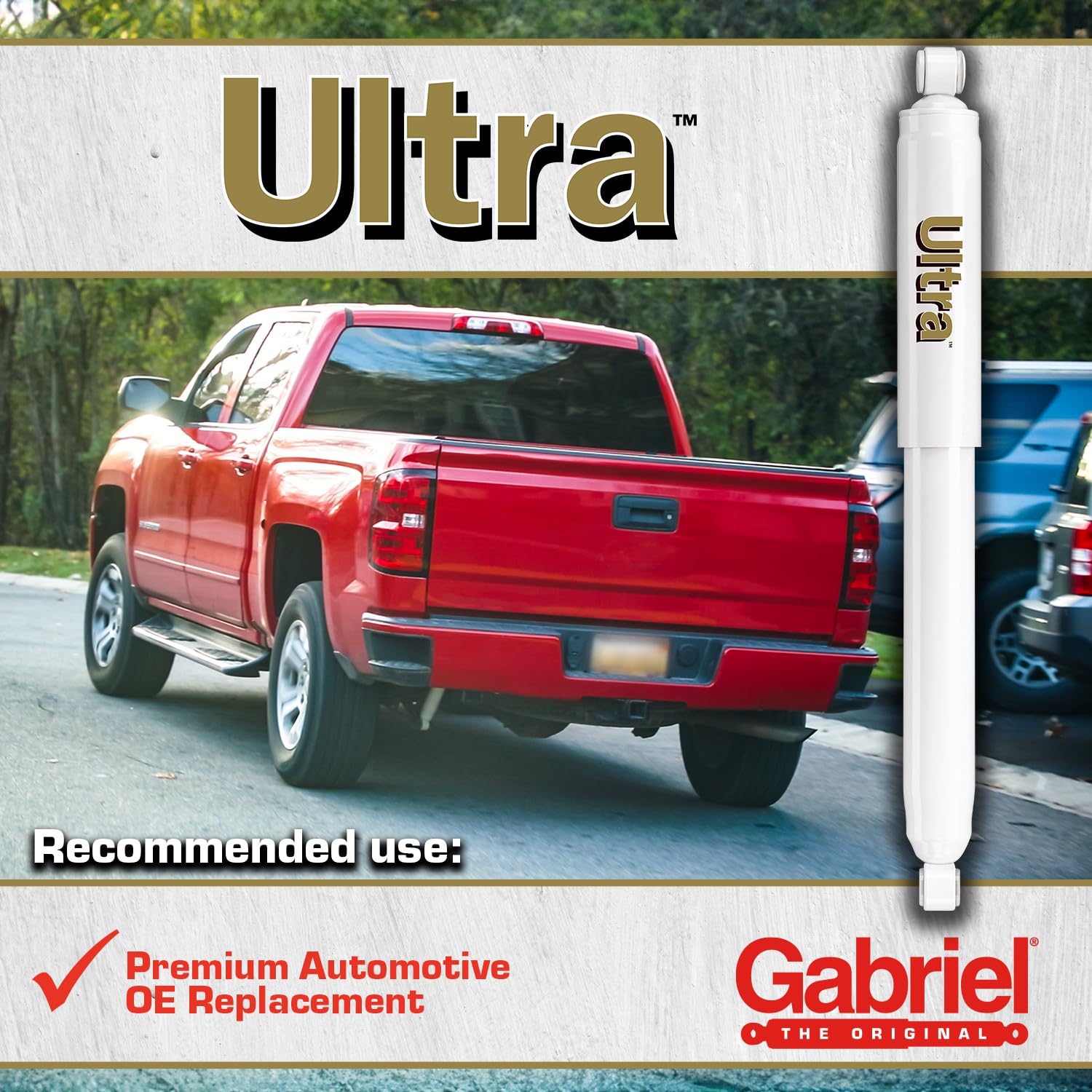 Gabriel G63414 Ultra Truck Front Shock Absorbers For Ford Bronco, Bronco Ii, F-100 Rwd, F-150 4Wd, F-150 Rwd, F-250 Rwd, F-250 H