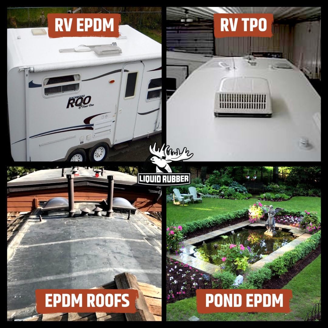 Liquid Rubber Epdm Primer - Weatherseal Camper And Trailer Roofing Coating - Weatherseal Camper And Trailer Roofing Coating 1 Ga