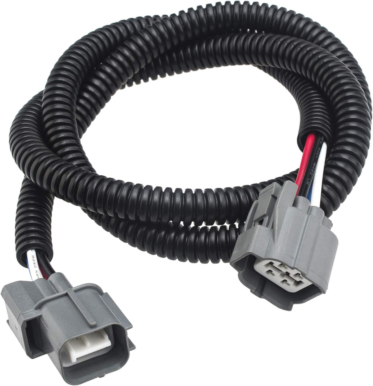 SPDZ1 Extension Harness 4 Wires for Upstream Downstream O2 Oxygen Sensor Compatible with Honda Civic Accord CR-V Prelude Odyssey Pilot Acura Integra