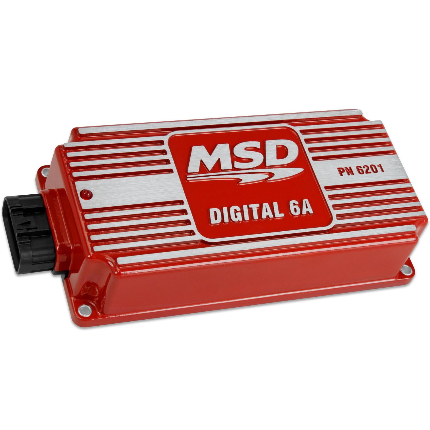 MSD Digital 6A Ignition Control - Model 6201, Red, Plastic Construction
