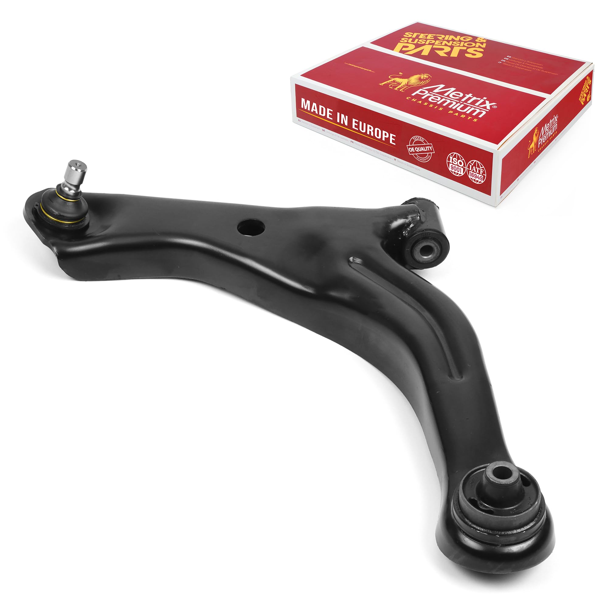 Metrix Premium Chassis Parts - Front Left Lower Control Arm W Ball Joint & Bushing Assembly Fits 2001-2004 Ford Escape, 2001-200