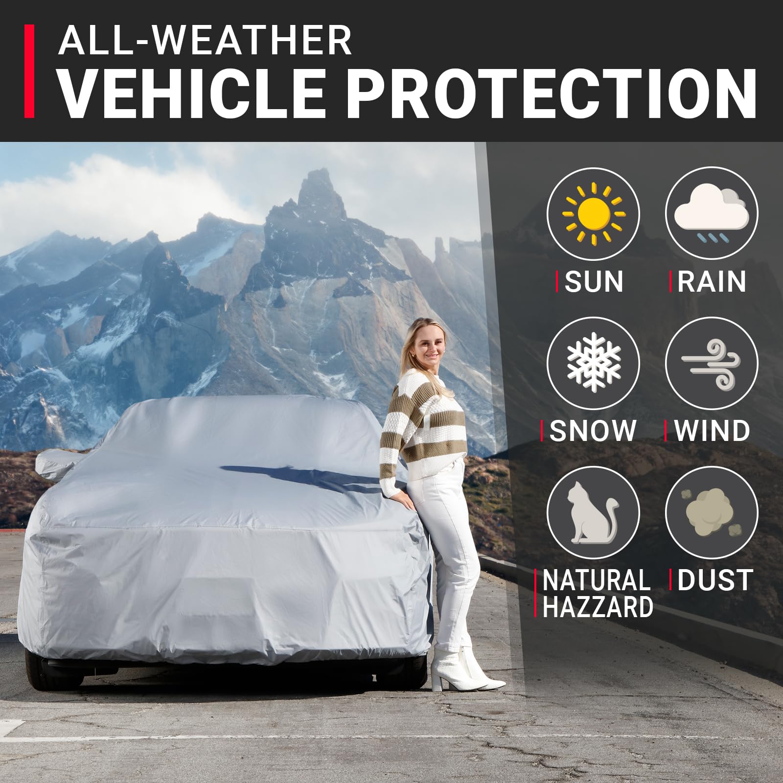 Icarcover Custom Car Cover For Lexus Sc Convertible Sc430, Waterproof All Weather Rain Snow Uv Sun Protector For Automobiles, Automotive Full Exterior Indoor Outdoor Car Cover (Year Fits 2002-2010)