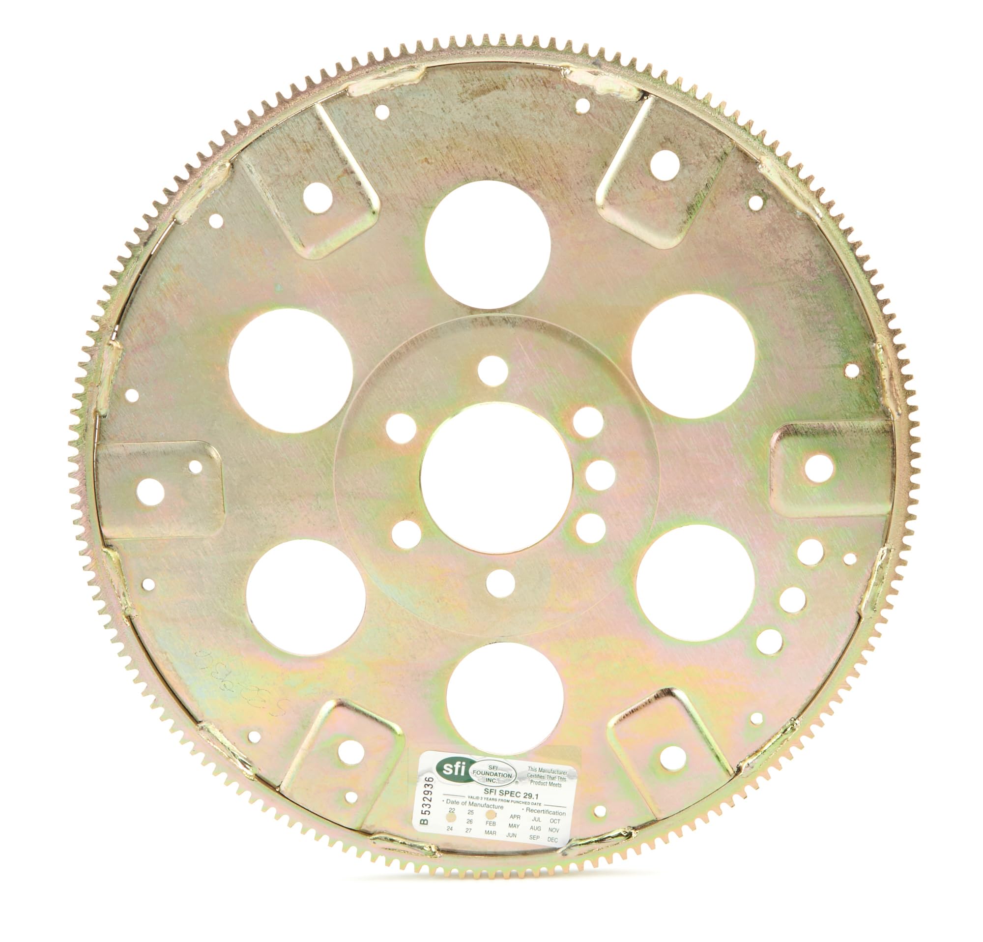 Allstar Performance Flexplate, 168 Tooth, SFI 29.1, Steel, Internal Balance, 2-Piece Seal, compatible with Chevy V8, Each