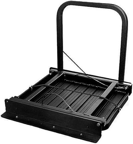 Great Day Truck N' Buddy Folding Tailgate Step/Seat for Work Flatbed Trucks & Equipment Trailers - 300 lbs Capacity - Black Powder-Coat, TNB2000B