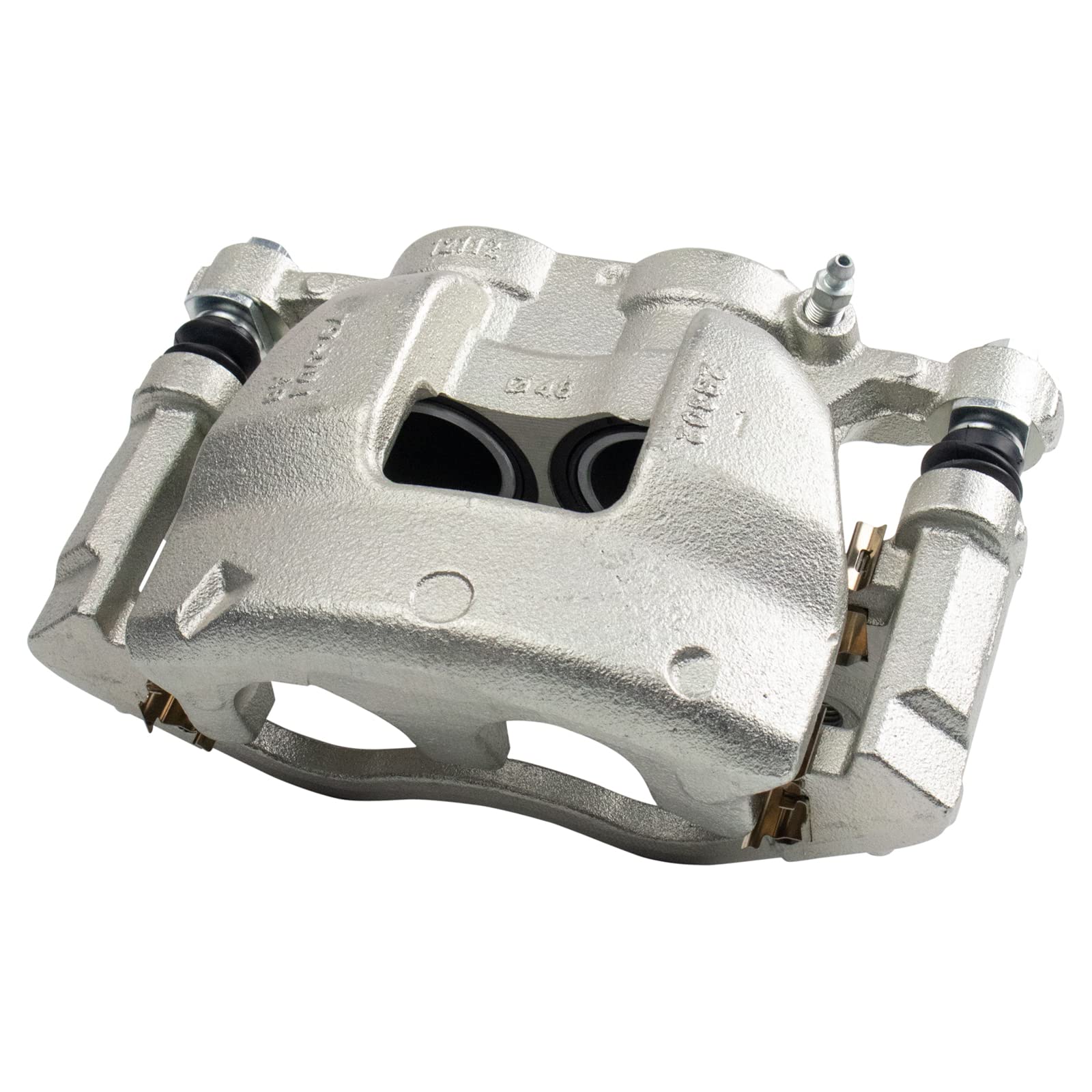 Trq Front Brake Caliper Set Compatible With 2015-2019 Ford Transit-150 Transit-250 Transit-350