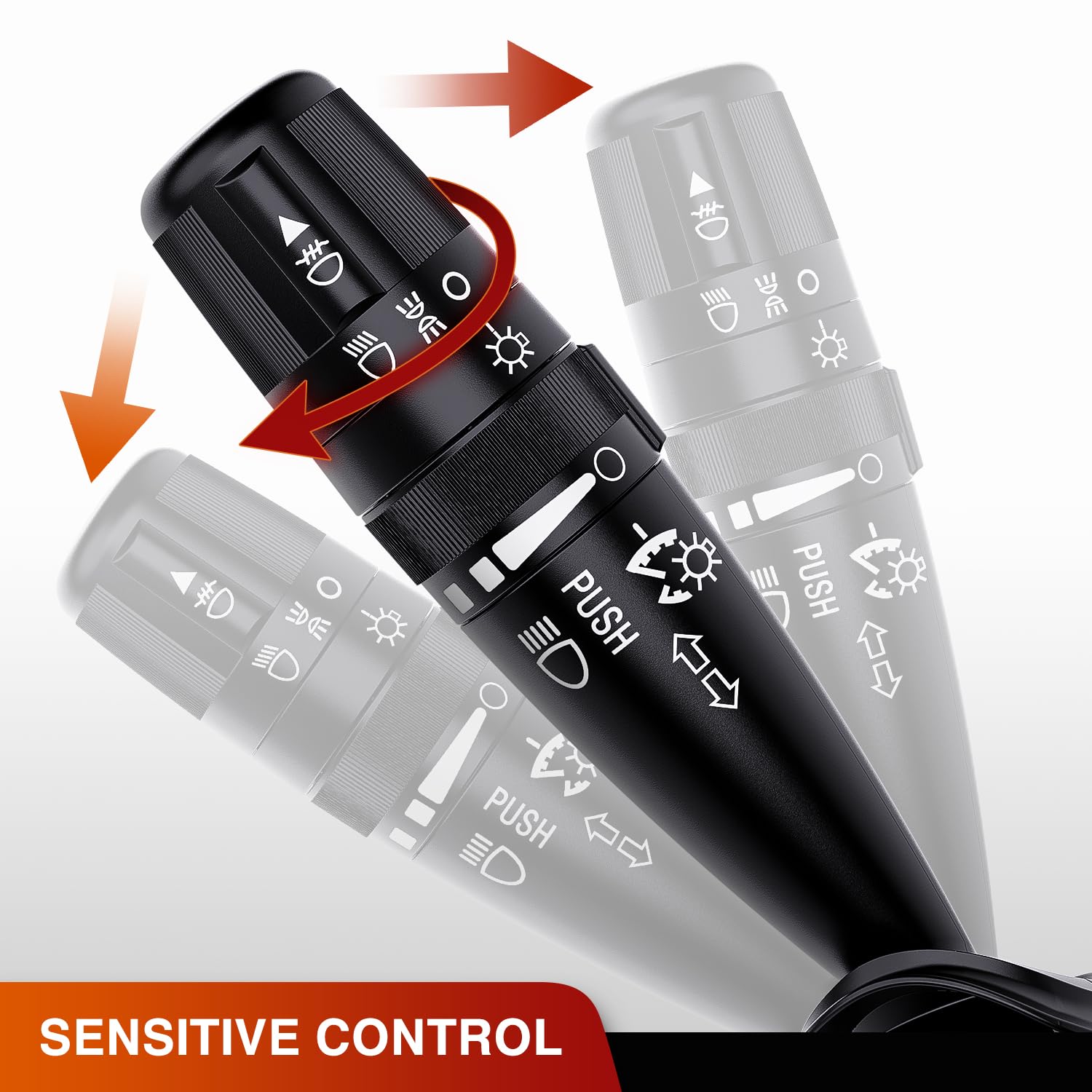 Nilight Turn Signal Switch Compatible With 2007-2018 Jeep Wrangler Compass Patriot 2008-2010 Grand Cherokee Liberty 2007-2014 Do