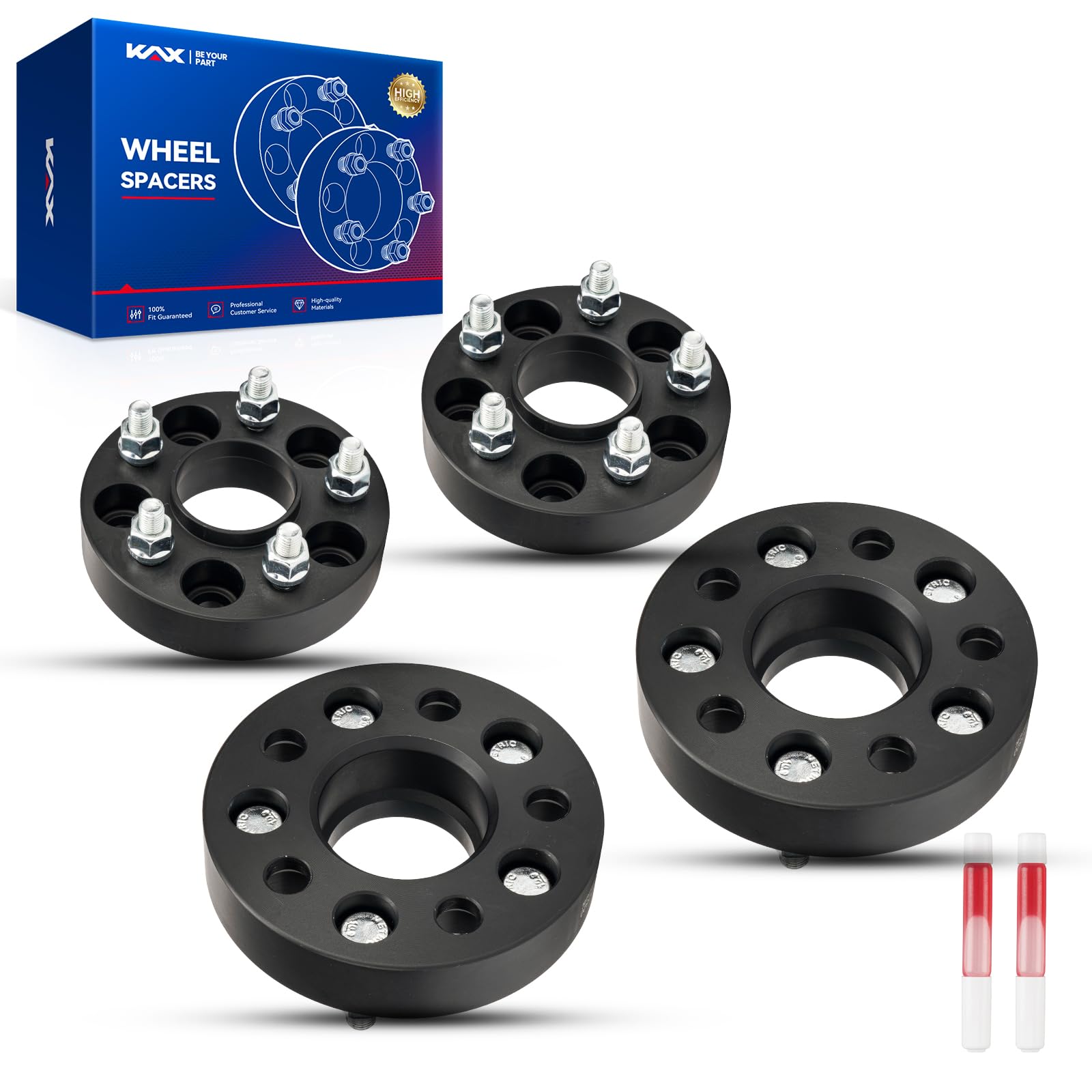 Kax 5X4.5 Wheel Spacers,1/2 Inch Hub Centric Wheel Spacers Fit For Rav4, Camry, Es350, Highlander, Sienna, Rx350, Es330, Rx330,