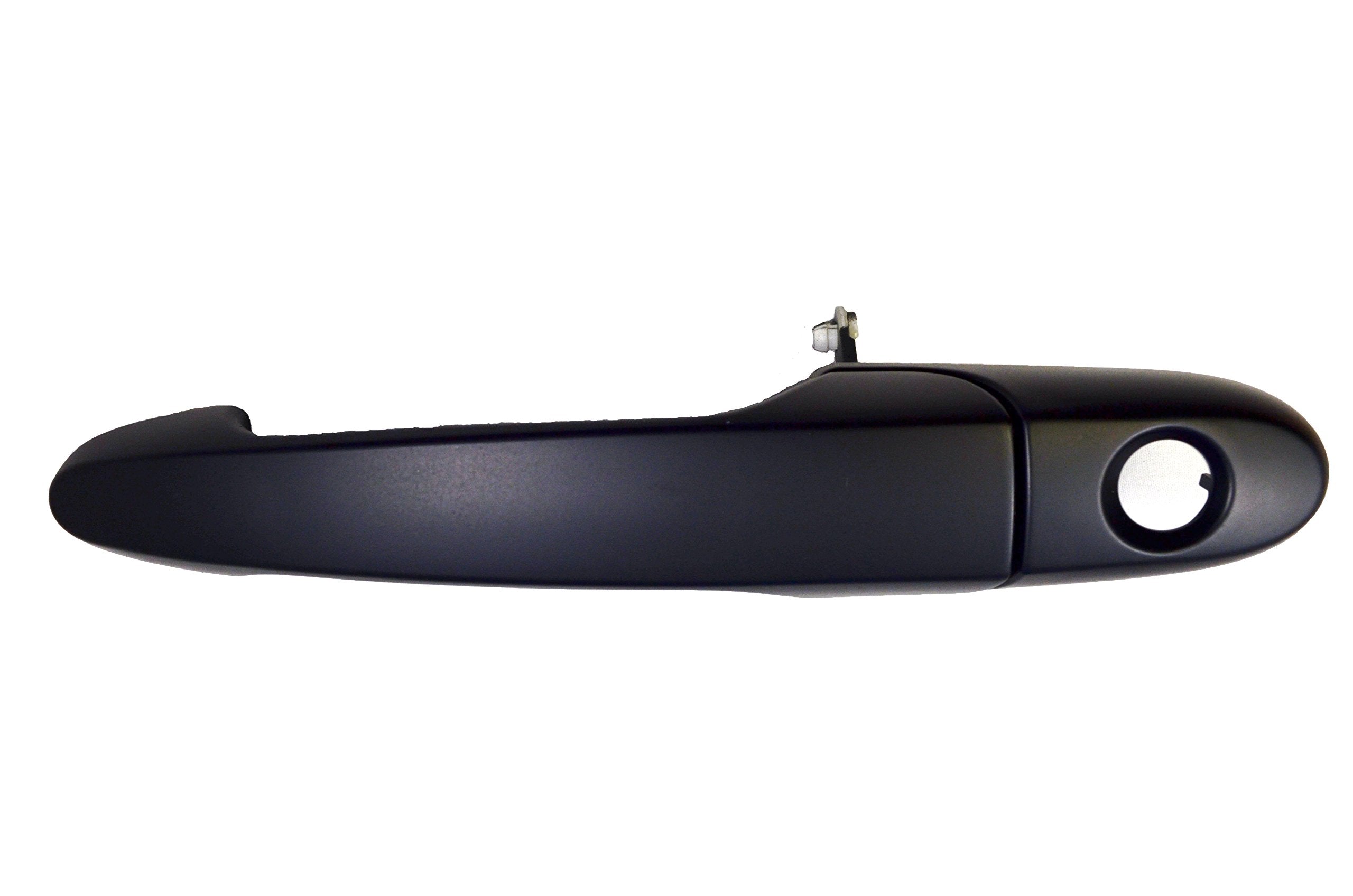 Pt Auto Warehouse Gm-3312S-Fl - Outside Exterior Outer Door Handle, Smooth Black - Driver Side Front