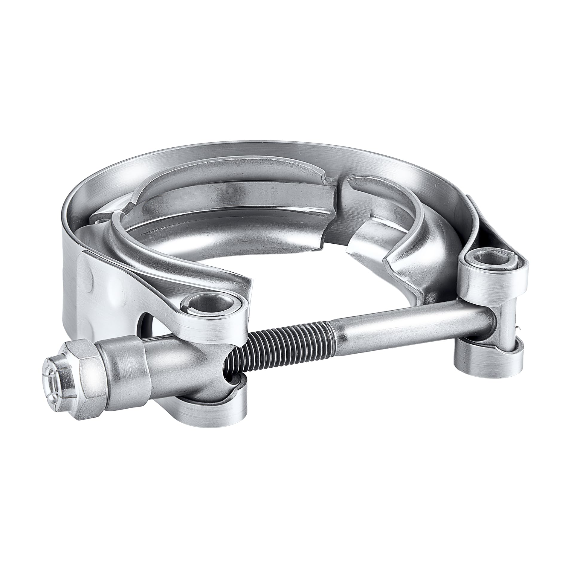 EVIL ENERGY V Band Clamp for Flange Kit Stainless Steel (1, 1.5)