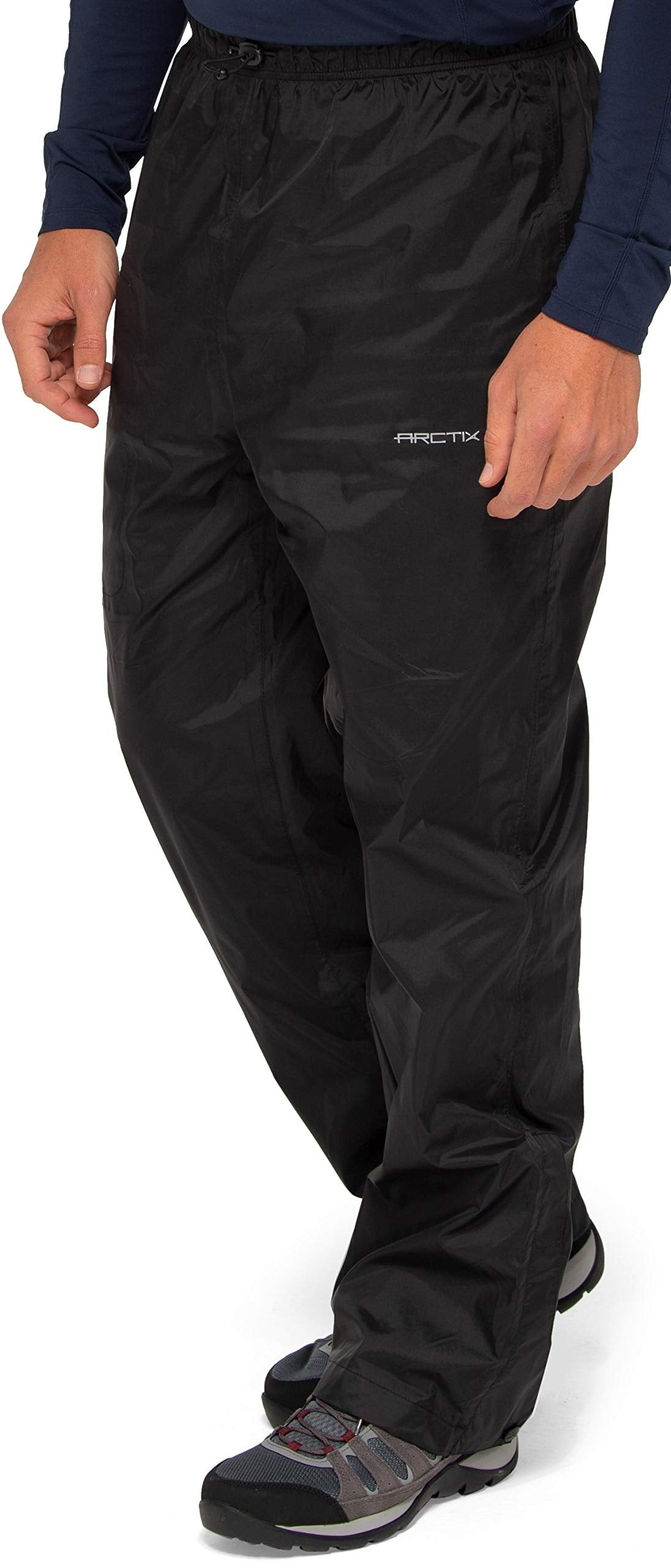 Arctix Men's Storm Rain Pant, Black, Small/34'' Inseam