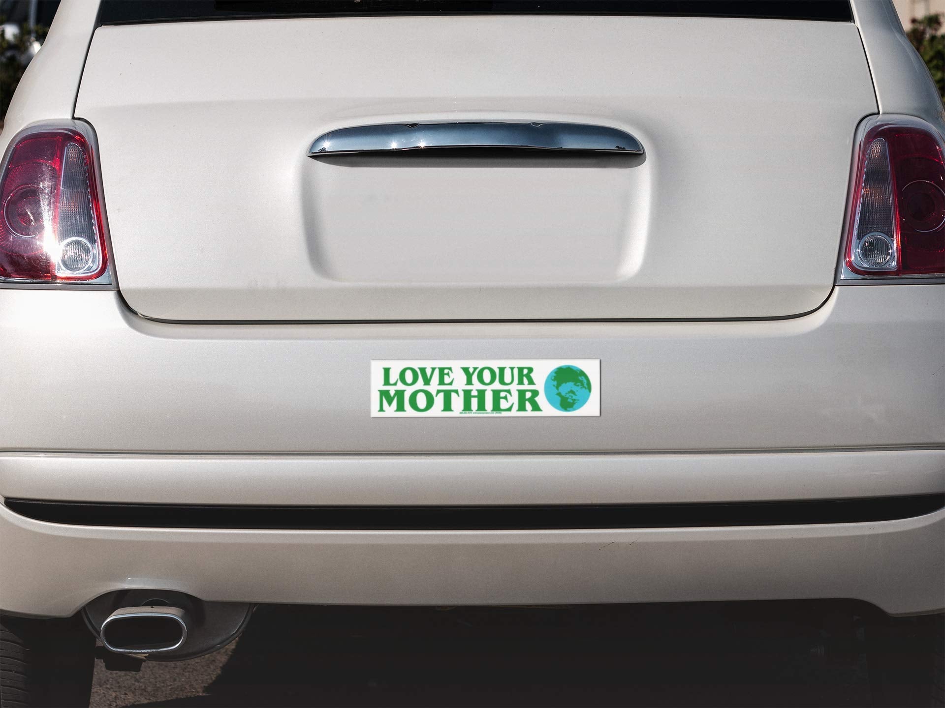Peace Resource Project Love Your Mother Earth Environmental Climate Change Bumper Sticker Decal For Cars, Laptops, Lockers And W