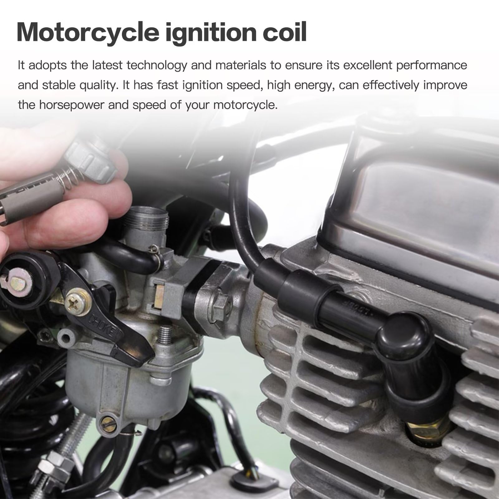 Sesyomr Ignition Coil for Kawasaki KLX 110 (2002-2011) - High Performance Replacement Part