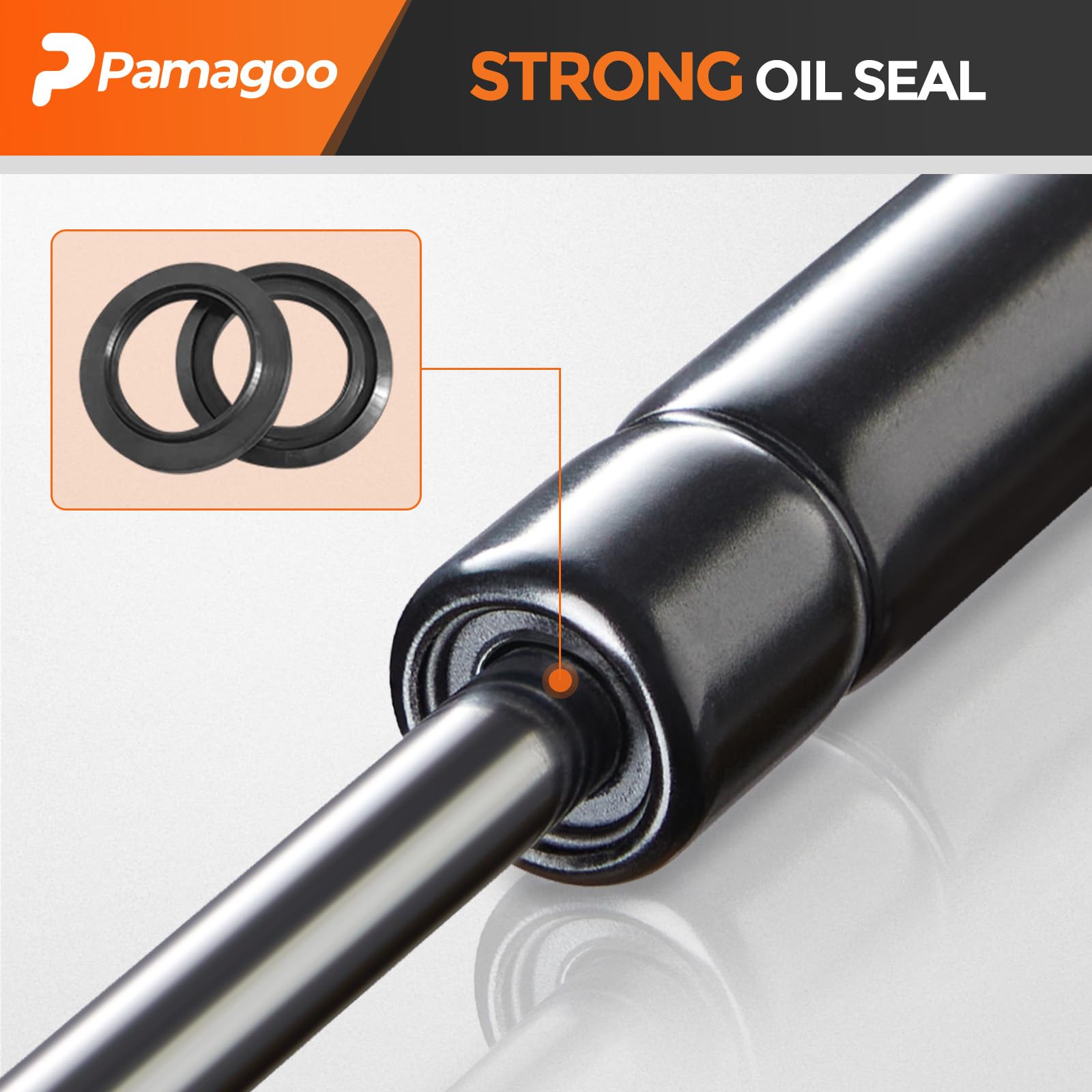 C16-21949 16 Inch 60 Lbs Gas Struts 15.7'' Spring Shocks For A.R.E Leer Topper Leer Camper Window Shell Door Truck Cap Snugtop R