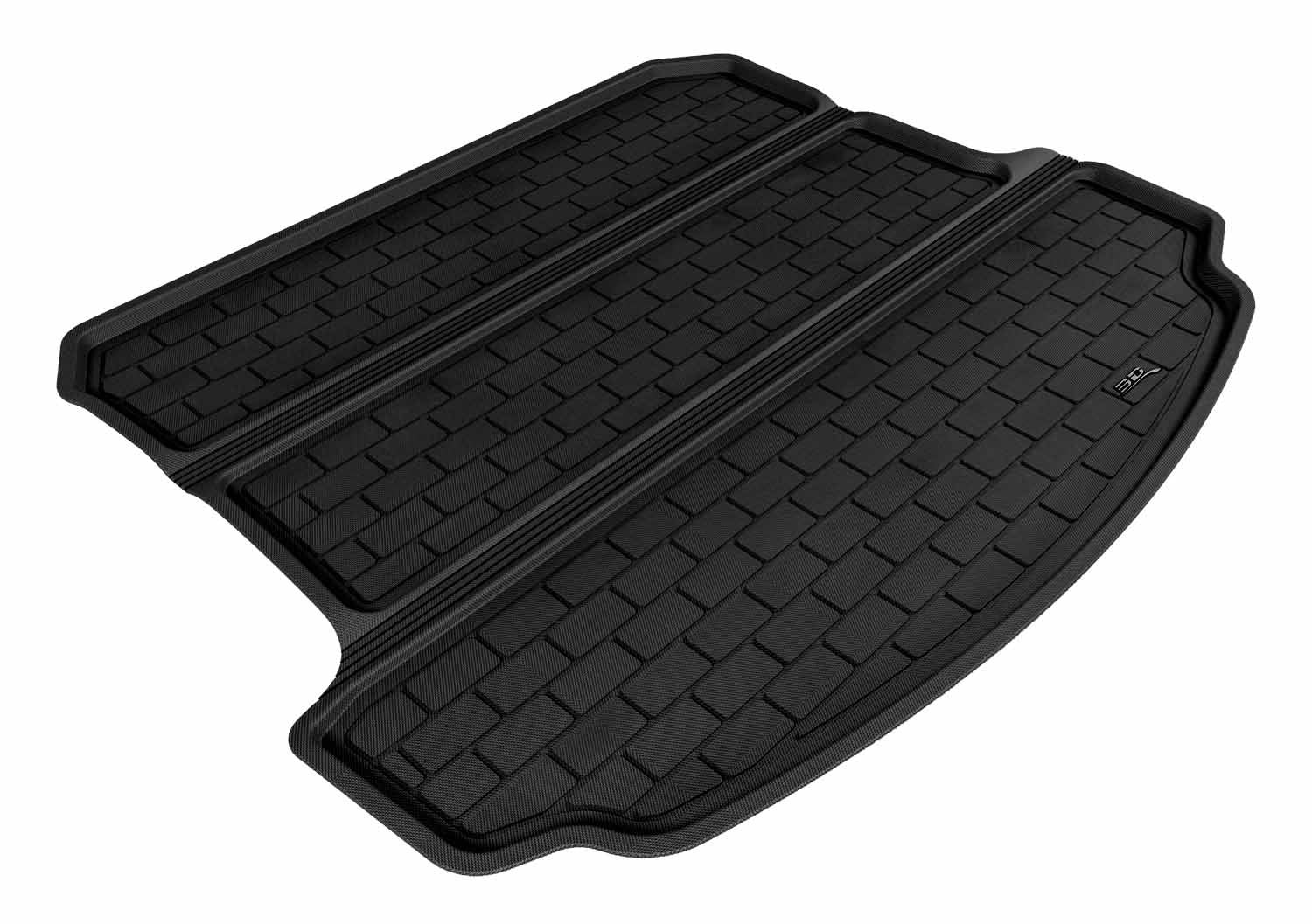 3D MAXpider M1AC0041309 Cargo Custom Fit AllWeather Floor Mat for Select Acura MDX Models  Kagu Rubber (Black)