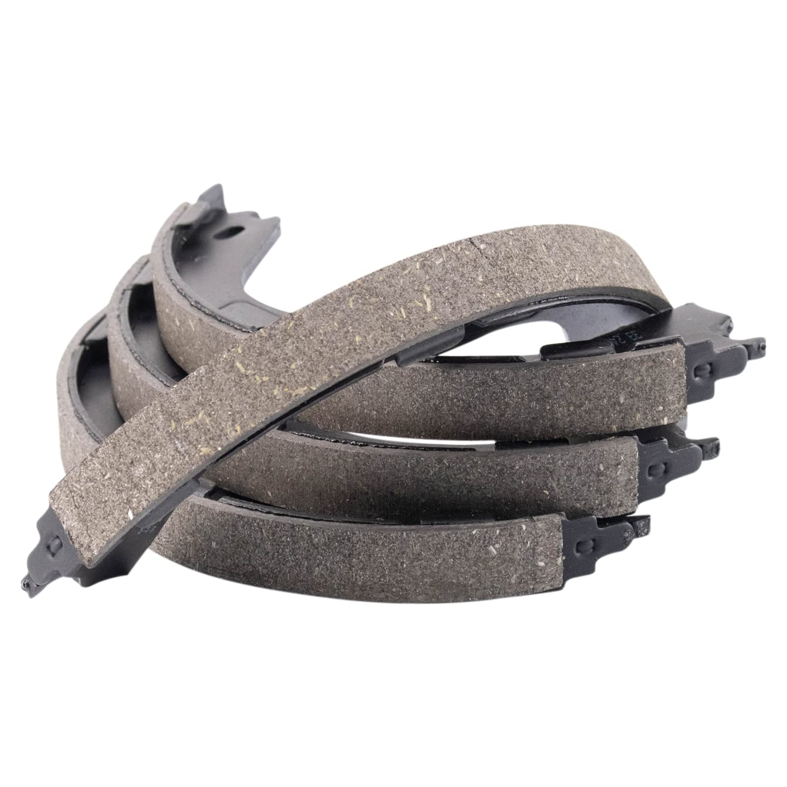 Trq Rear Brake Pad & Rotor Kit Brake Pads Brake Rotor Parking Brake Shoe Set Ceramic Compatible With 2016-2018 Cadillac Cts