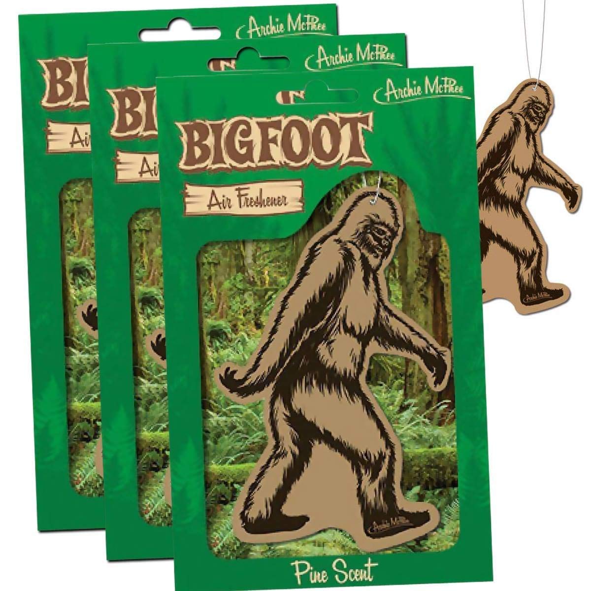 Bigfoot Air Freshener - Pine Scent (3)