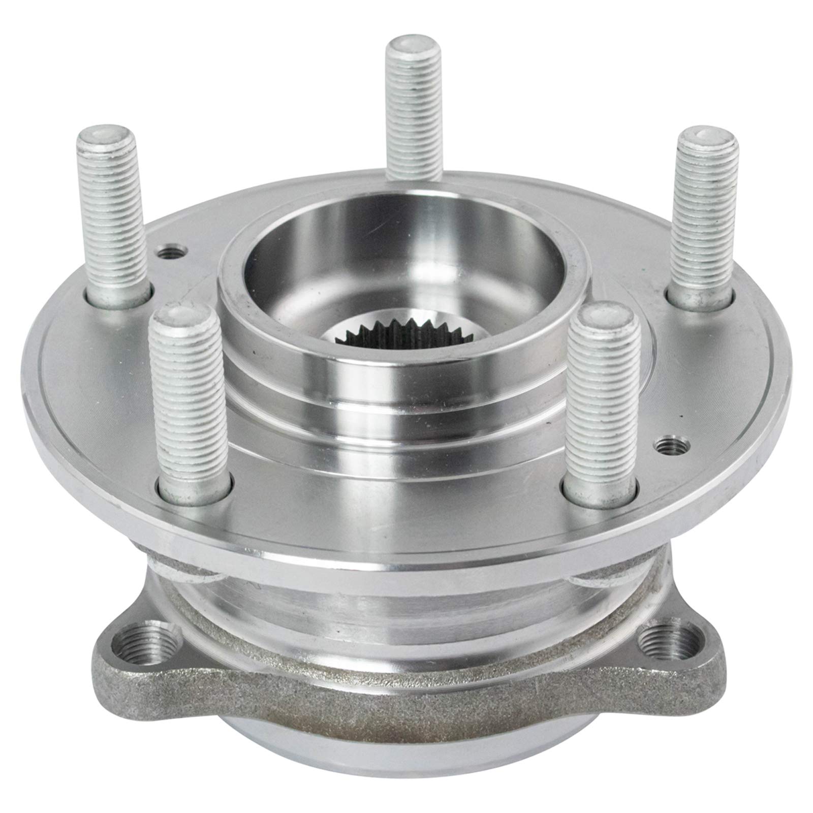 Trq Wheel Hub Bearings Assembly Set Compatible With 2007-2014 Hyundai Santa Fe 2013-2014 Santa Fe Sport 2007-2012 Veracruz 2011-