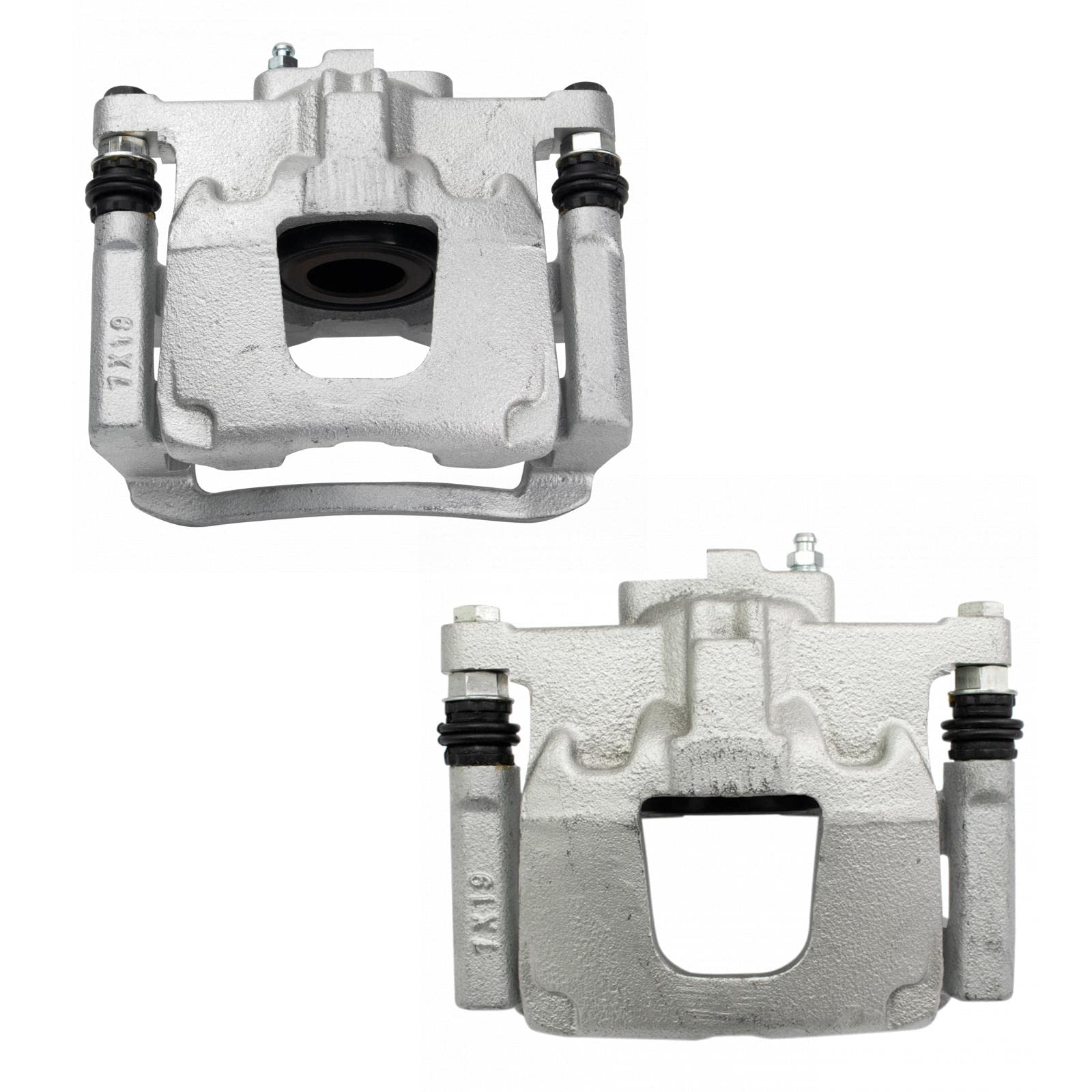 Trq Rear Brake Caliper Set Compatible With 2007-2011 Dodge Nitro 2008-2012 Jeep Liberty 2007-2017 Wrangler 2018 Wrangler Jk