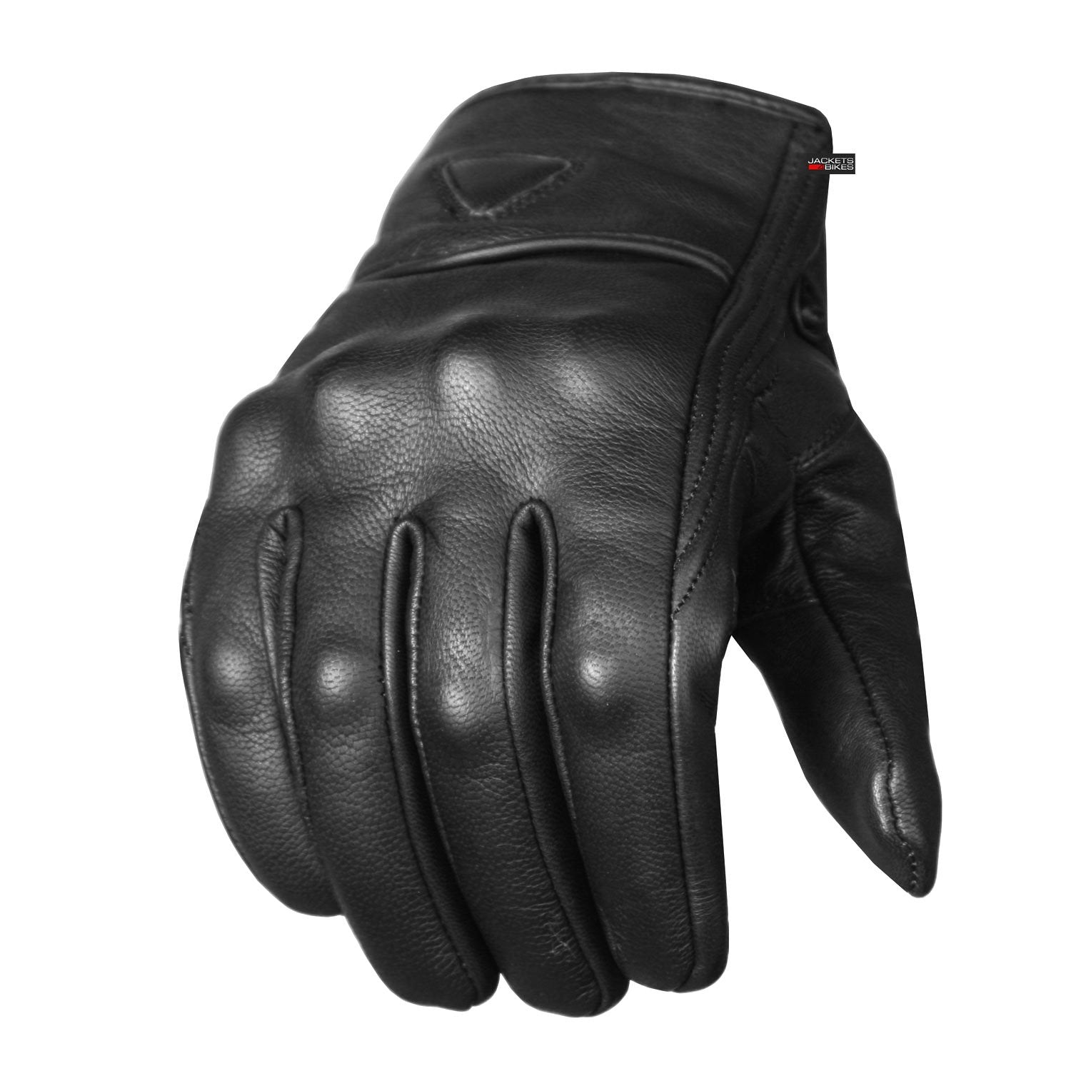 Jackets 4 Bikes Men'S Premium Leather Street Motorcycle Protective Cruiser Biker Gel Gloves Blackorange Xxl