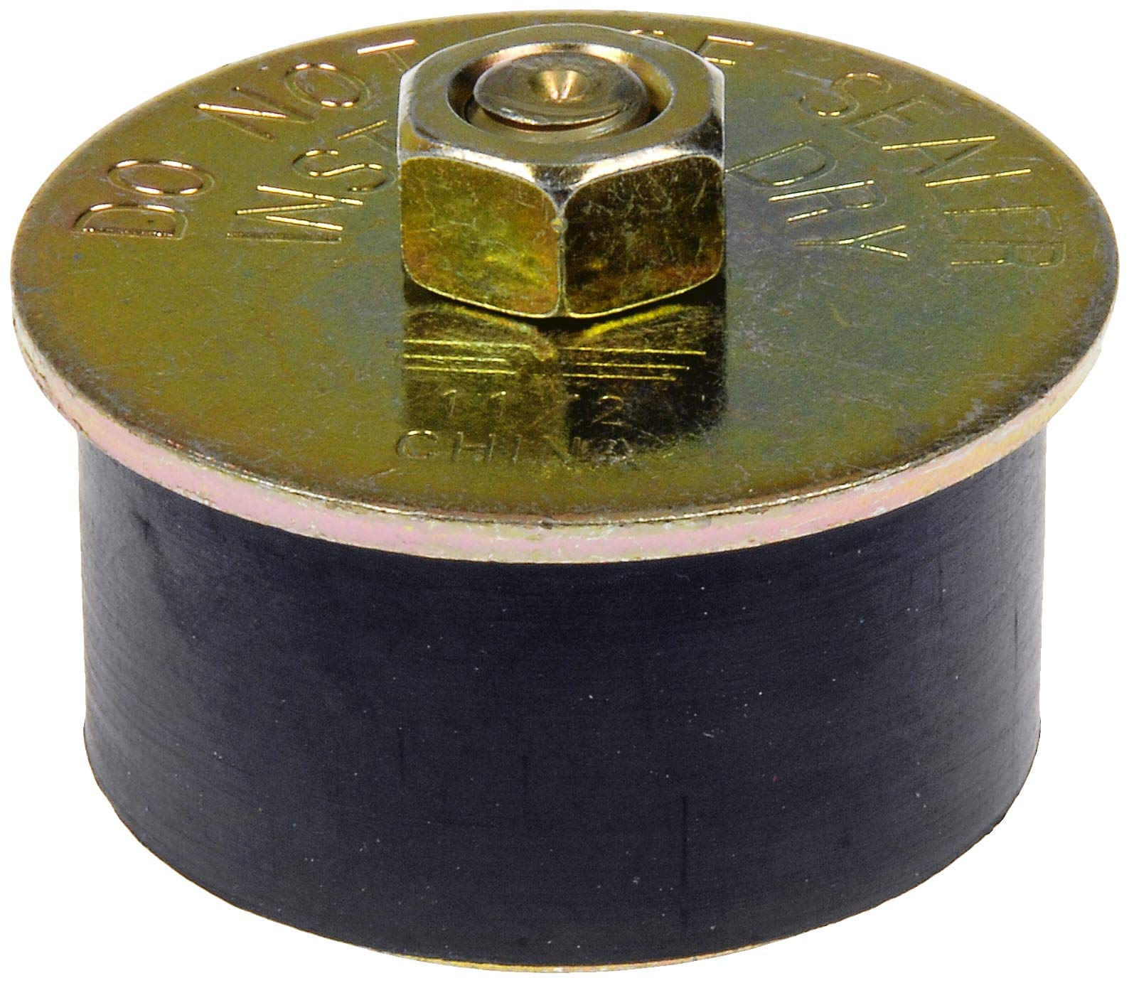 Dorman Rubber Expansion Plug, 1-1/2 In. to 1-5/8 In. Size Range, Black, Model 02603