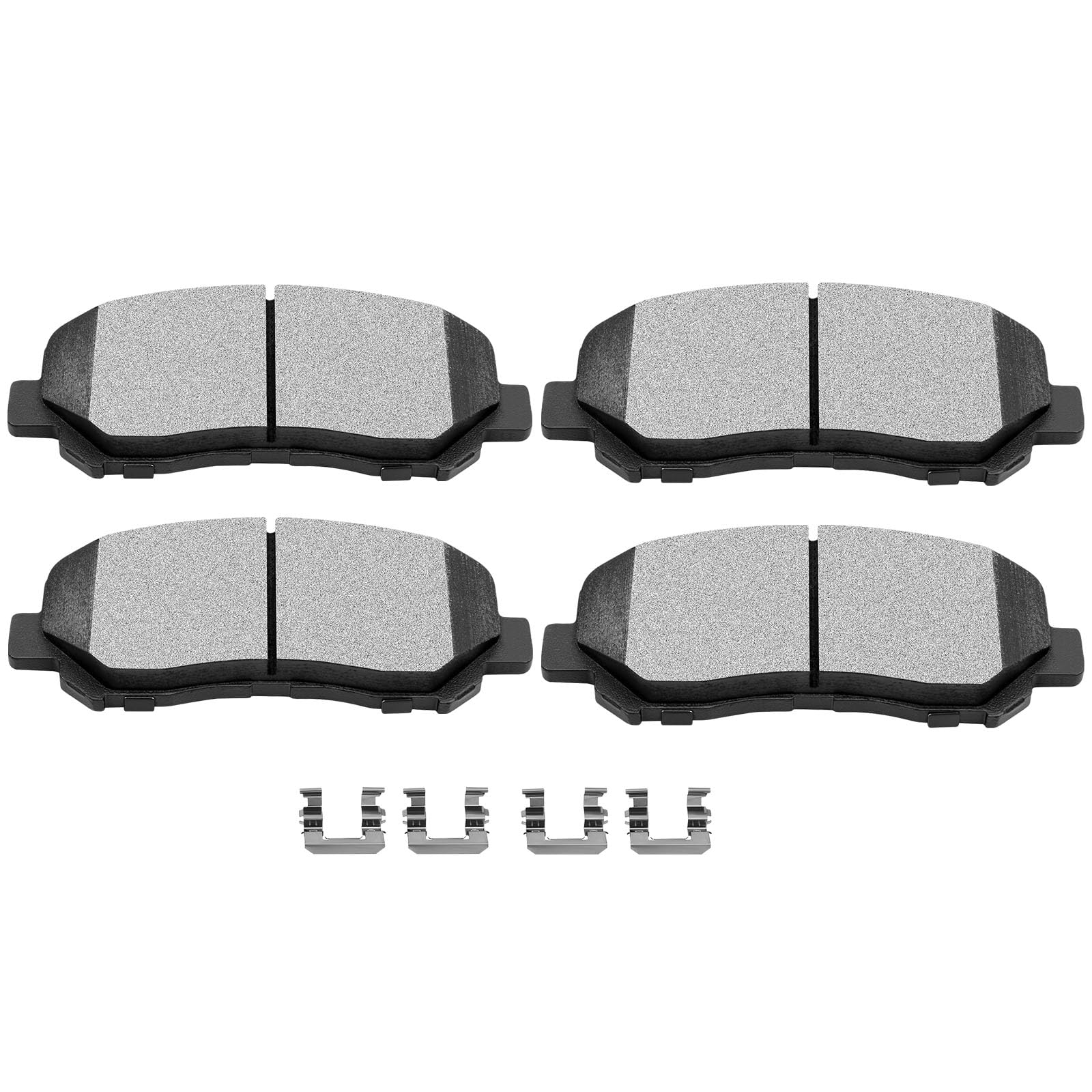 Scitoo Ceramic Brake Pads, 4Pcs Front Brake Pads Brakes Kits Fit For 2015-2016 For Chrysler 200,2013-2016 For Dodge Dart