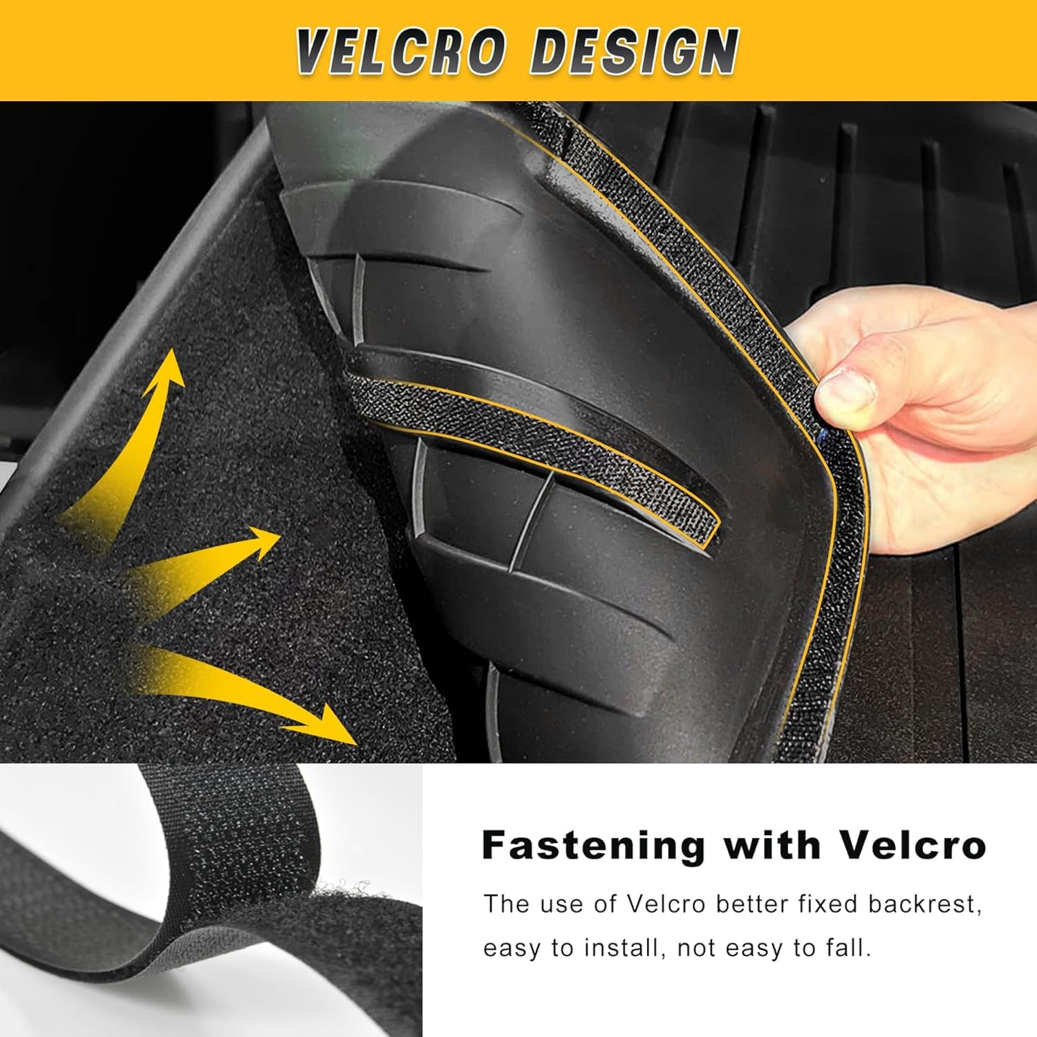 Cargo Liner & Backrest Mat Fit for Honda HR-V HRV 2016-2022 AWD: Cargo Mat with Backrest Mat Behind 2nd Row Back Seat Protector