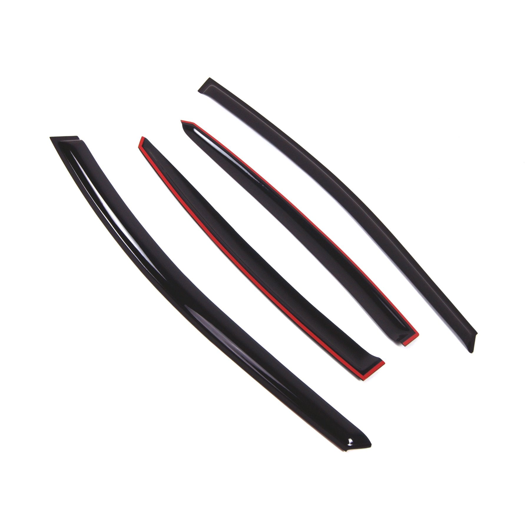 Tuningpros Outside Mount Window Vent Visors Rain Guards Compatible With Hyundai Elantra 2011-2016 | Side Window Wind Deflectors