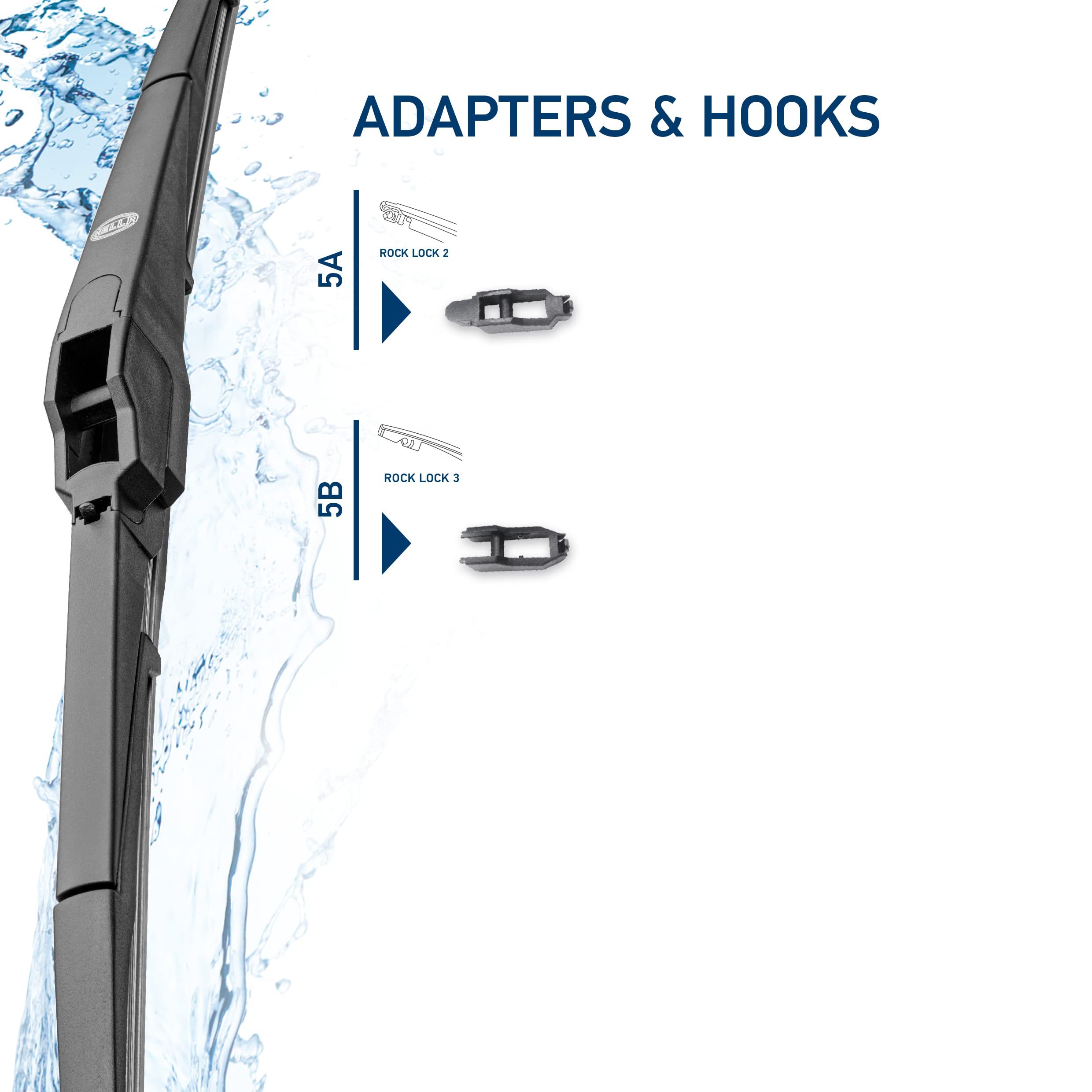 Hella 9Xw398114016T Rear Wiper Blade - 16'', (Pack Of 1)