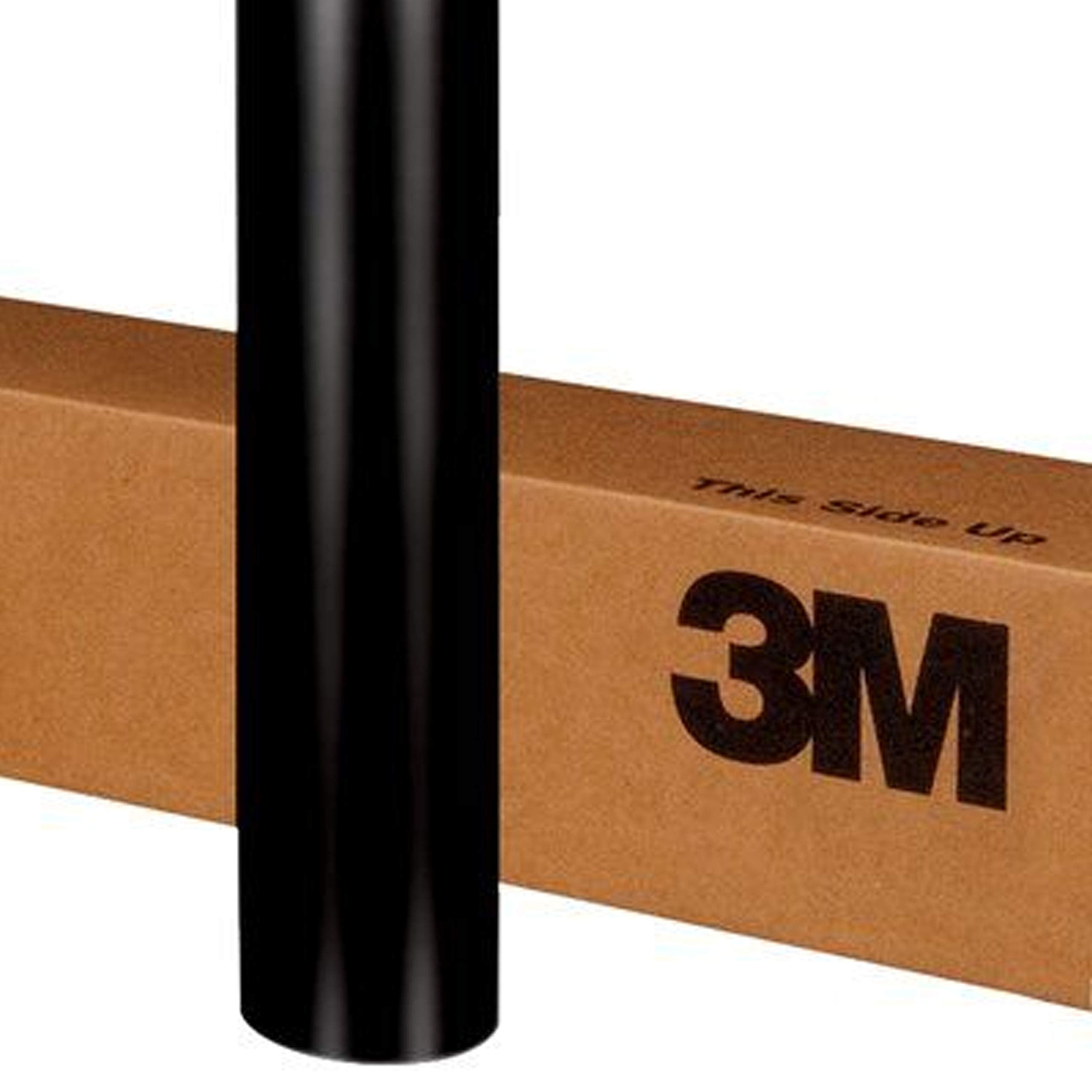 3M 2080 S12 Satin Black 5Ft X 3Ft (15 Sq/Ft) Car Wrap Vinyl Film