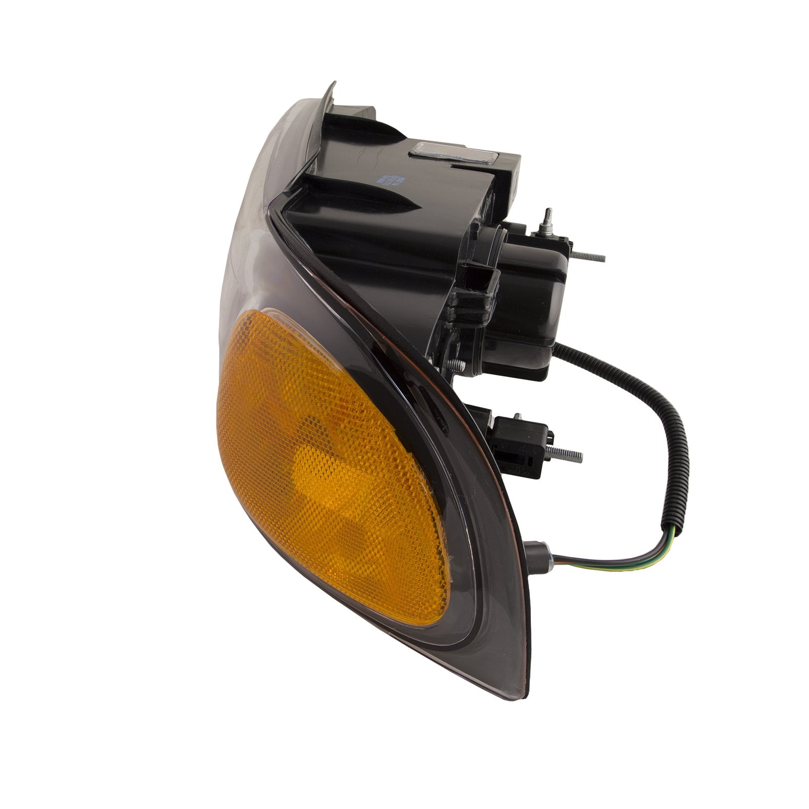 PERDE Headlights Assembly for 1998-2002 Lincoln Navigator, Black Housing, Model XL7Z13008BA/XL7Z13008AA, Original Style, Pair
