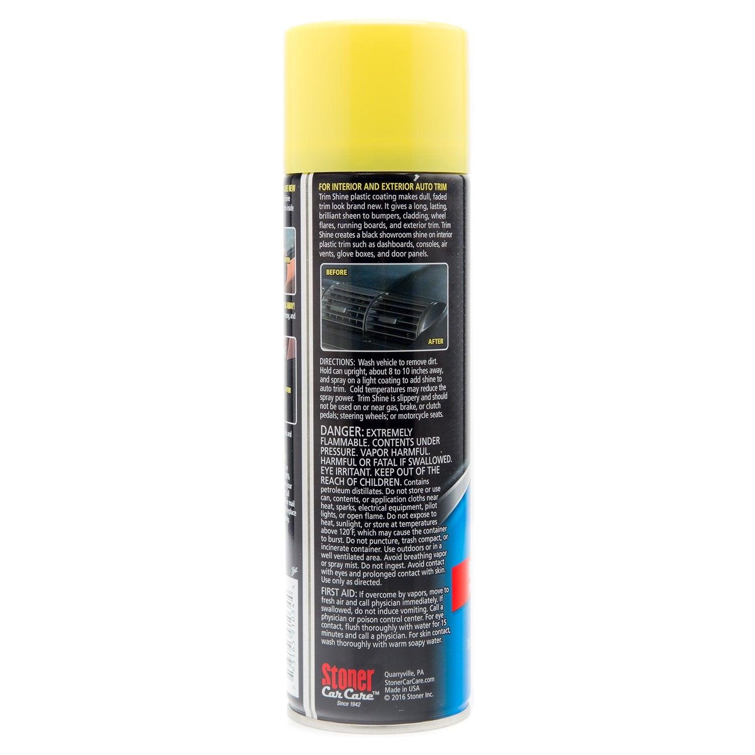 Stoner Car Care Trim Shine Protectant - 12 Oz (3 Pack)