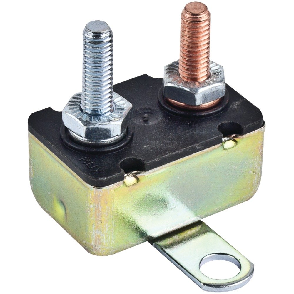 Install Bay CB40AR Circuit Breaker (40 Amps, Auto Reset), Black