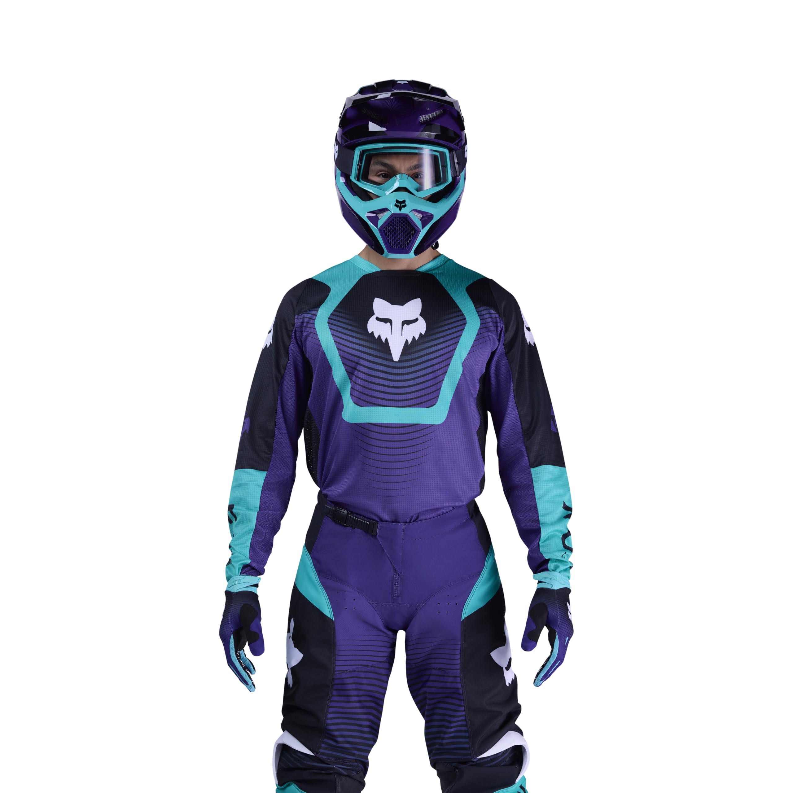 Fox Racing Mens 180 Collect Motocross Dirt Bike Jersey, Grape, X-Large