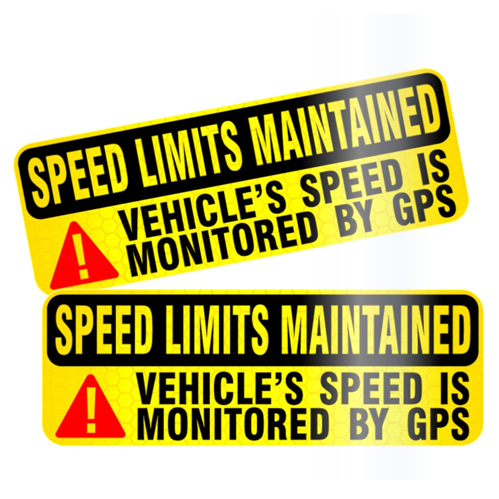 Picassosky Reflective Vinyl Speed Limit Signs for Car, 2 Pack, Small Signage (12 x 18) inch, Safety Caution Signs, Traffic, Land