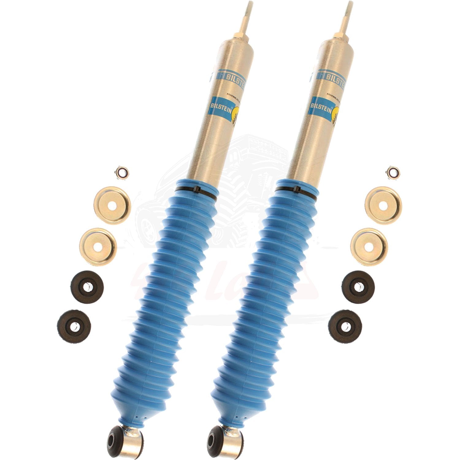 Bilstein 33-176857 Pair of Rear Shock Absorbers fits 2003 2019 E450 Super Duty - HD Standard Valving for Commercial and HD Use