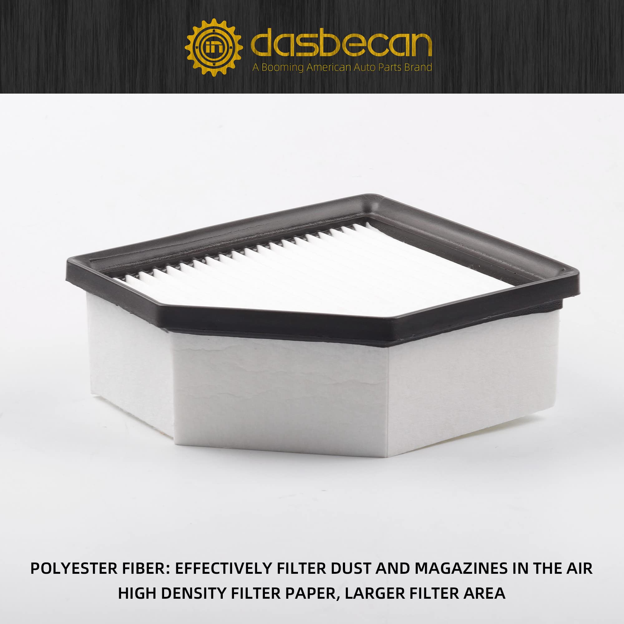 Dasbecan 16546-6Ra0A Air Filter Compatible With 2021 2022 2023 Nissan Rogue 2.5L Engine