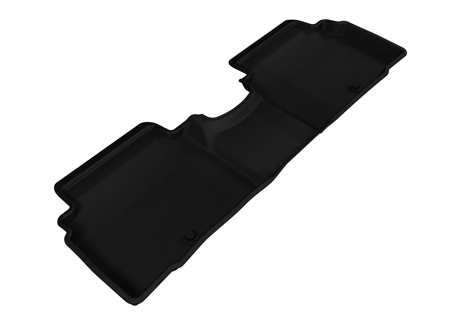 3D Maxpider Custom Fit Kagu Floor Mat (Black) For 2011-2016 Kia Sportage - 2Nd Row