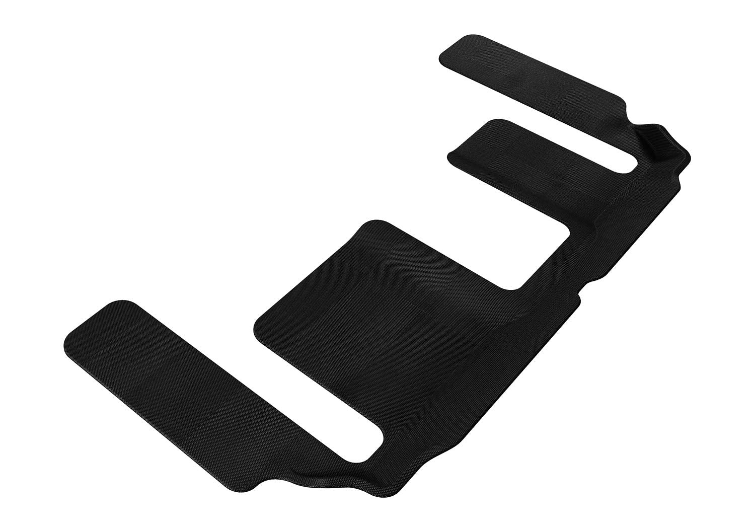 3D Maxpider Third Row Custom Fit All-Weather Floor Mat For Select Mazda Cx-9 Models - Kagu Rubber (Black)