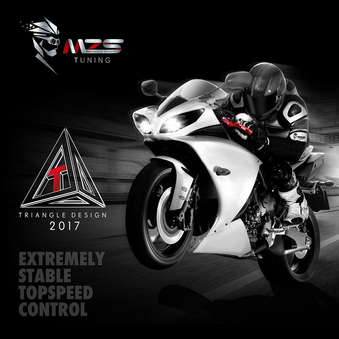 Mzs Motorcycle Clutch Brake Levers Short Adjustable Cnc Red Compatible With Cbr 600 F2 F3 F4 F4I / Vtx1300 / Cb750 / Magna 750 /