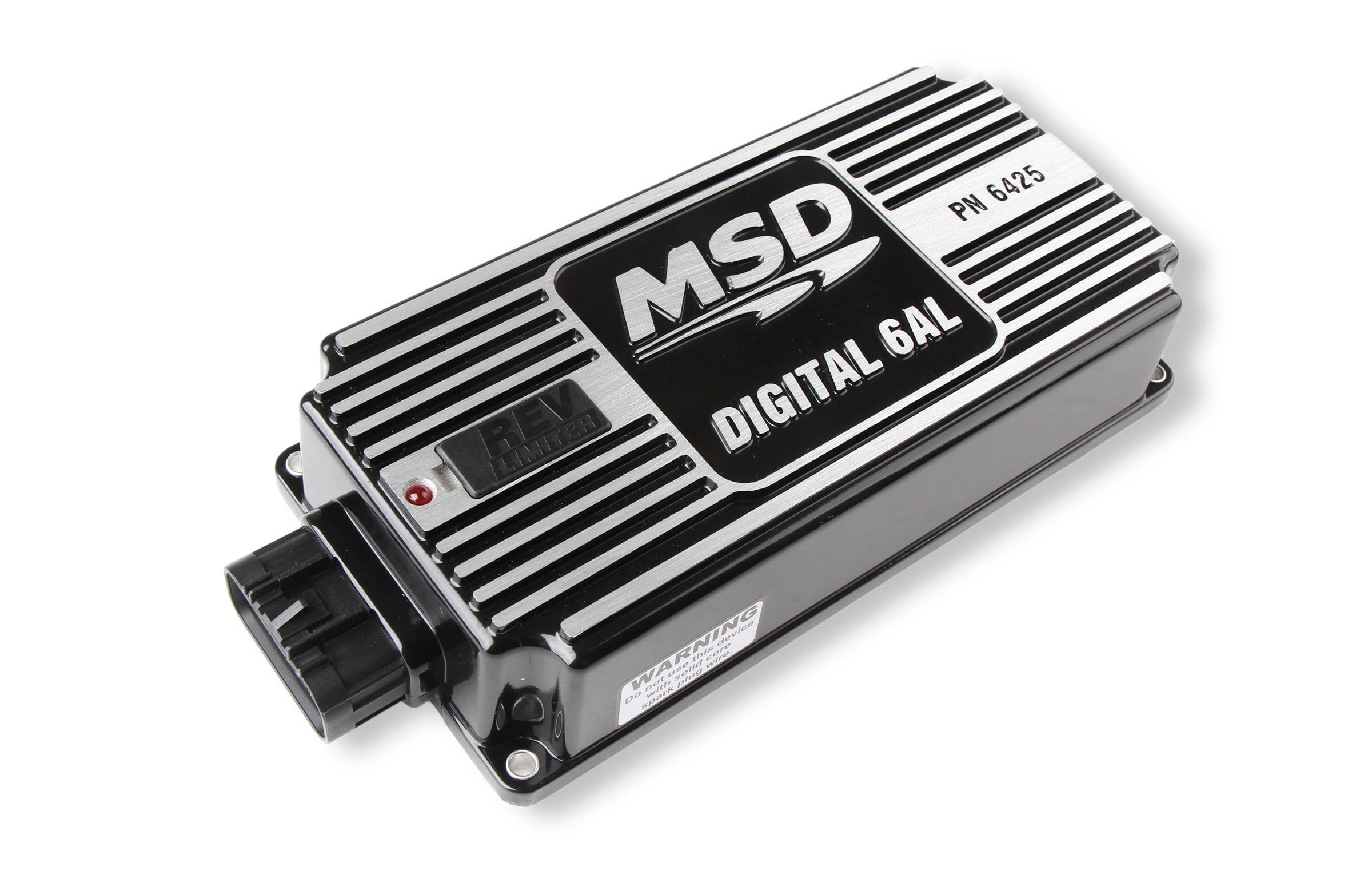 Msd 64253 Black, 6Al, Digital Ignition W/Rev Control - Black