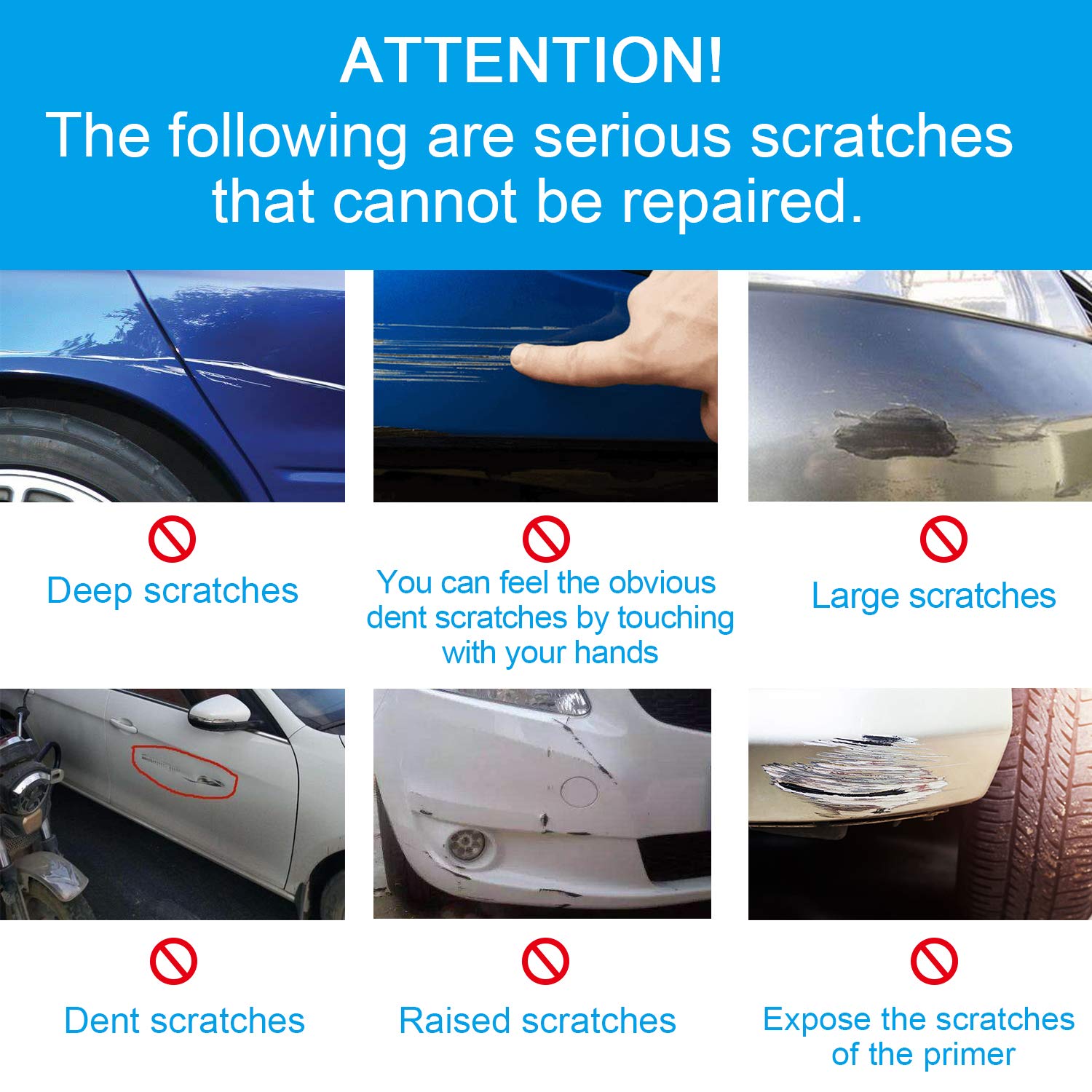 2 Pack - Upgraded Nano Magic Car Scratch Remover Cloth, Multipurpose Scratch Repair Cloth, Nanomagic Cloth For Car Paint Scratch