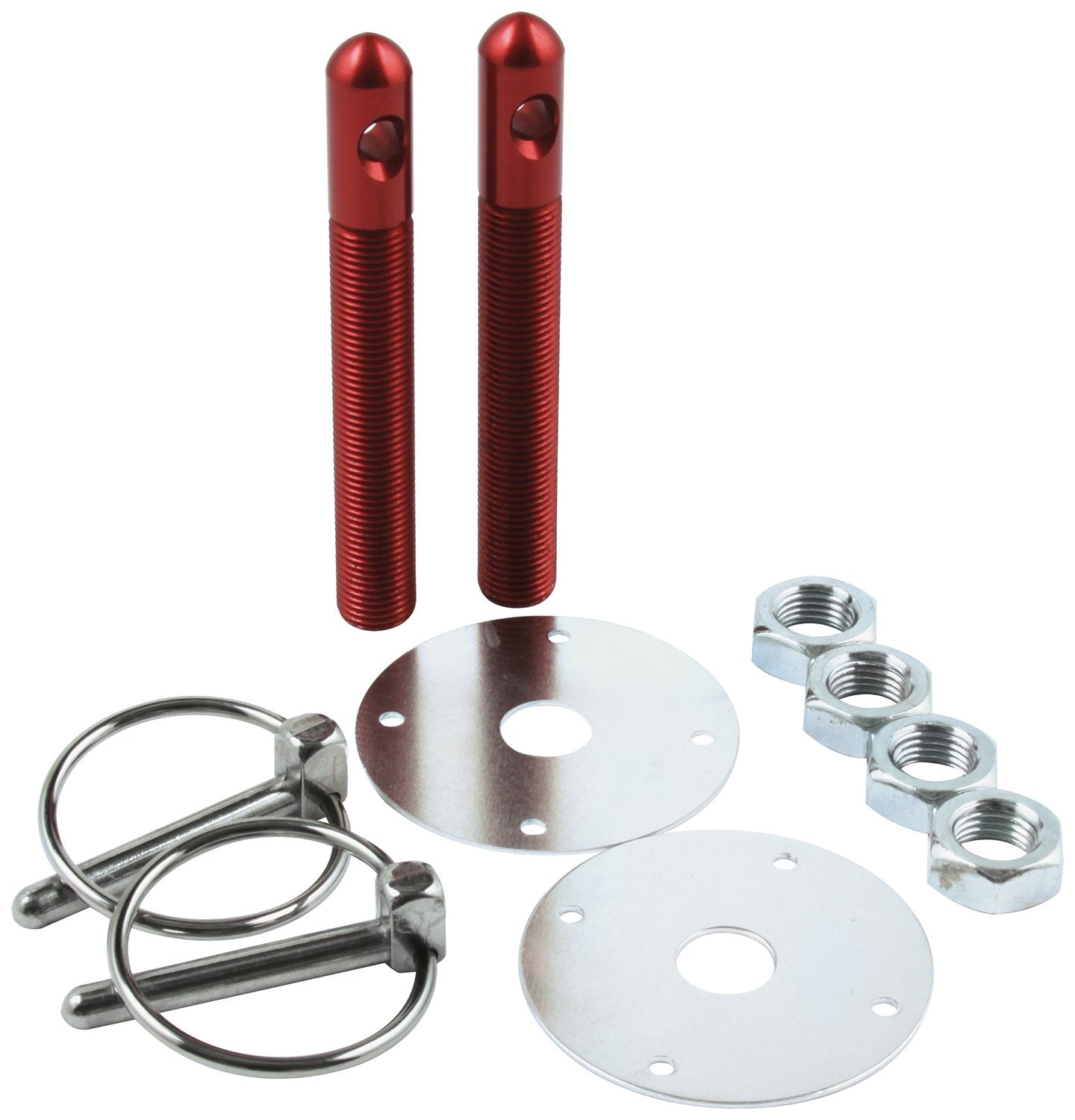 Allstar Performance Red 1/2 Aluminum Hood Pin Kit