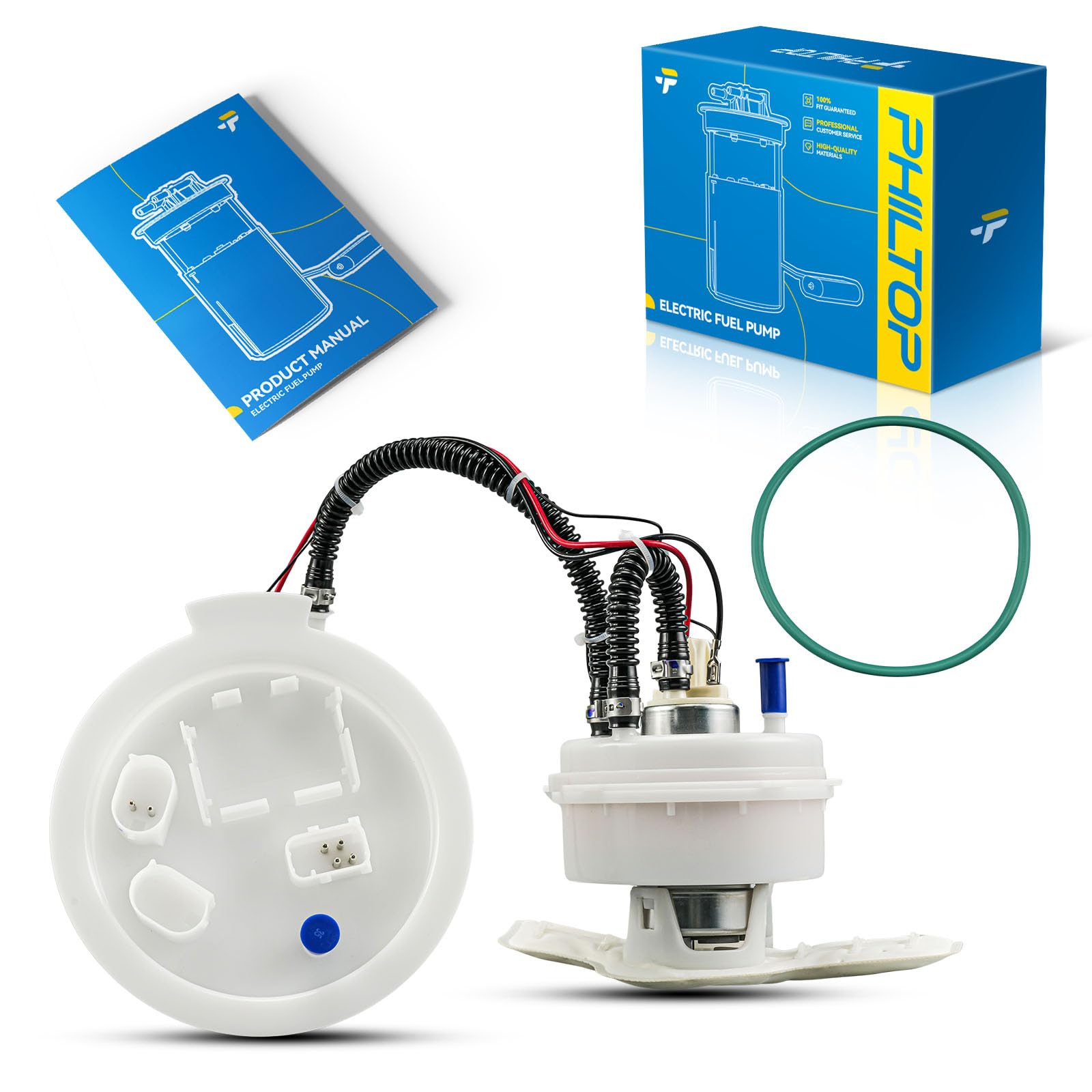 PHILTOP FG1550 Electric Fuel Pump Assembly Fit for 535i 2011-2016, 535i xDrive 2011-2016, 528i 2012-2016, 528i xDrive 2012-2016,