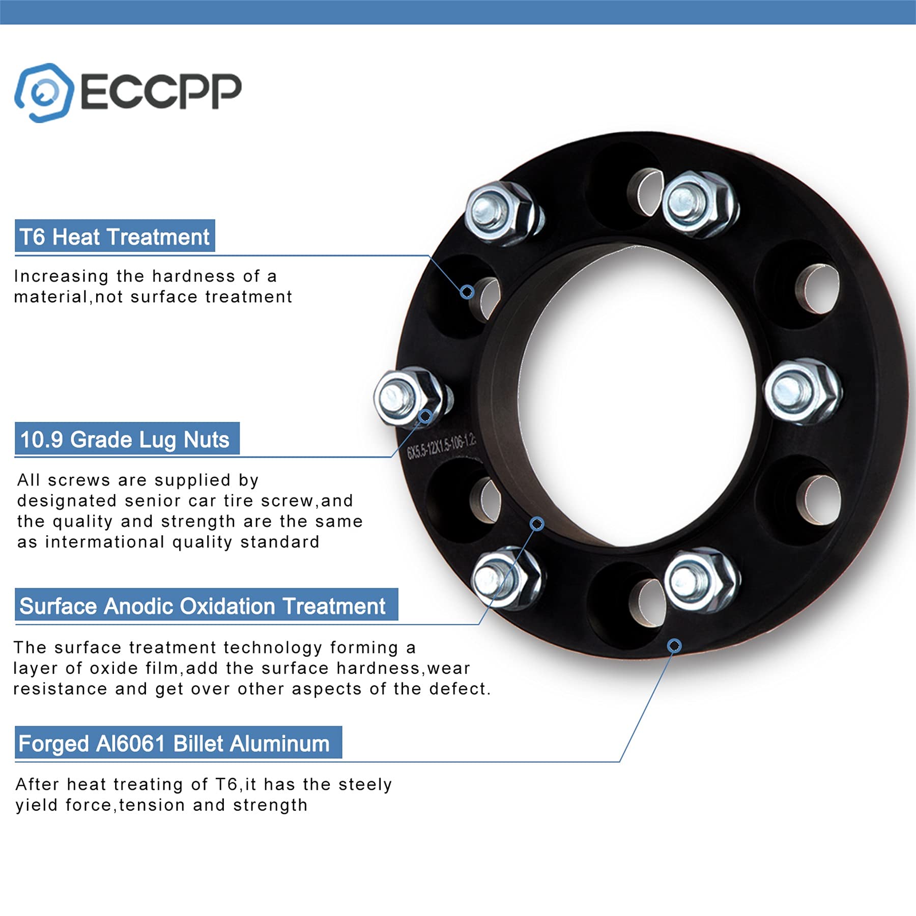 Eccpp 2Pcs) 5 Lug 5X130 Wheel Spacer Adapters 15Mm 5X130Mm To 5X130Mm 71.6Mm Fits For 2010-2016 For Cayenne For Boxster For Caym