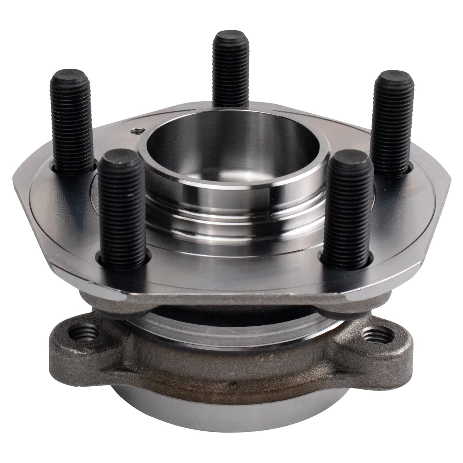 TRQ Front Rear Wheel Hub Bearings Assembly Set for 2018-2019 Tesla 3, 2020 Y - Alloy Steel, Model BHA30423